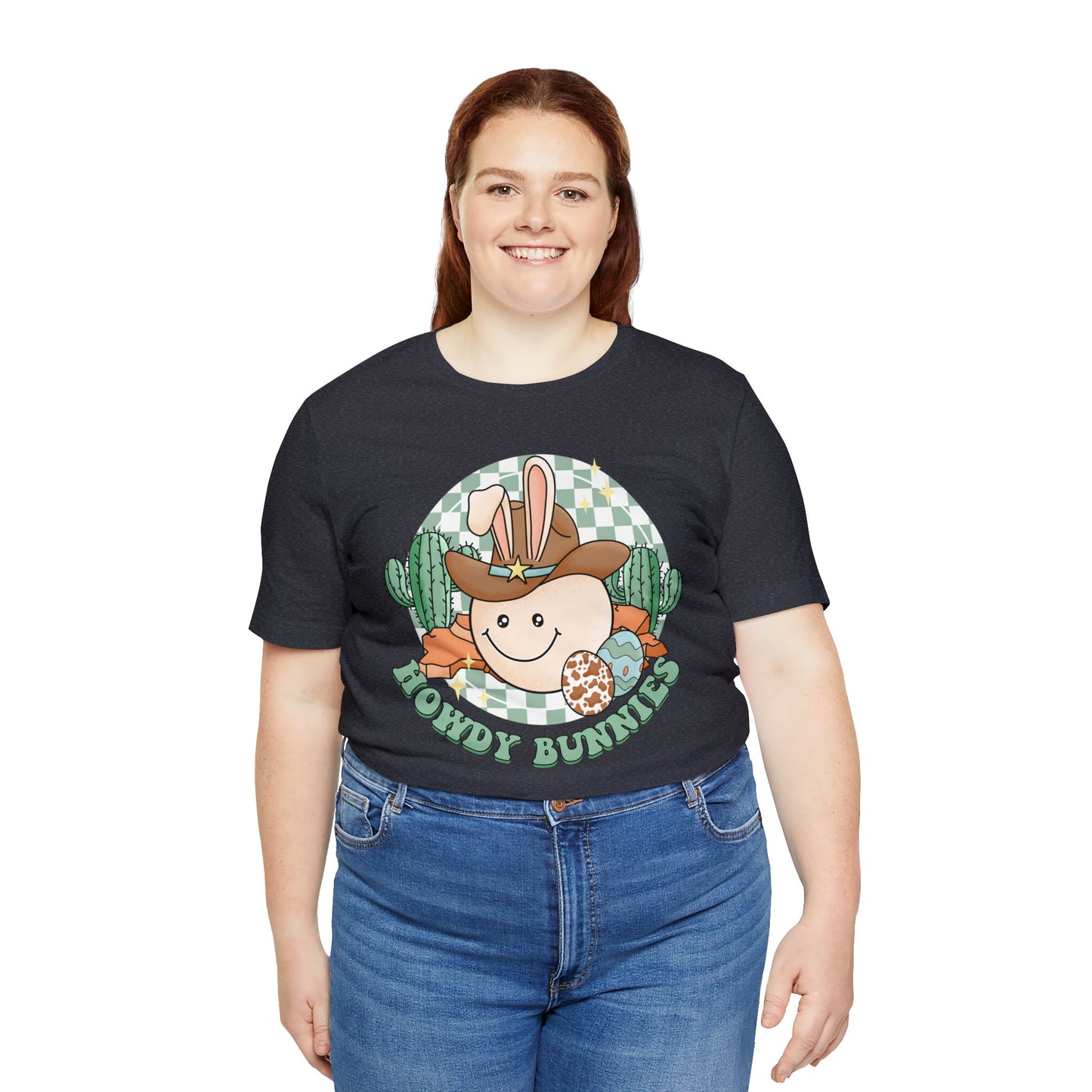 Howdy Bunnies Unisex Jersey Short Sleeve Tee