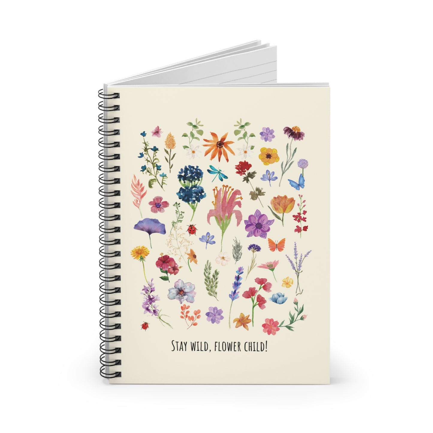 Stay Wild Flower Child Notebook