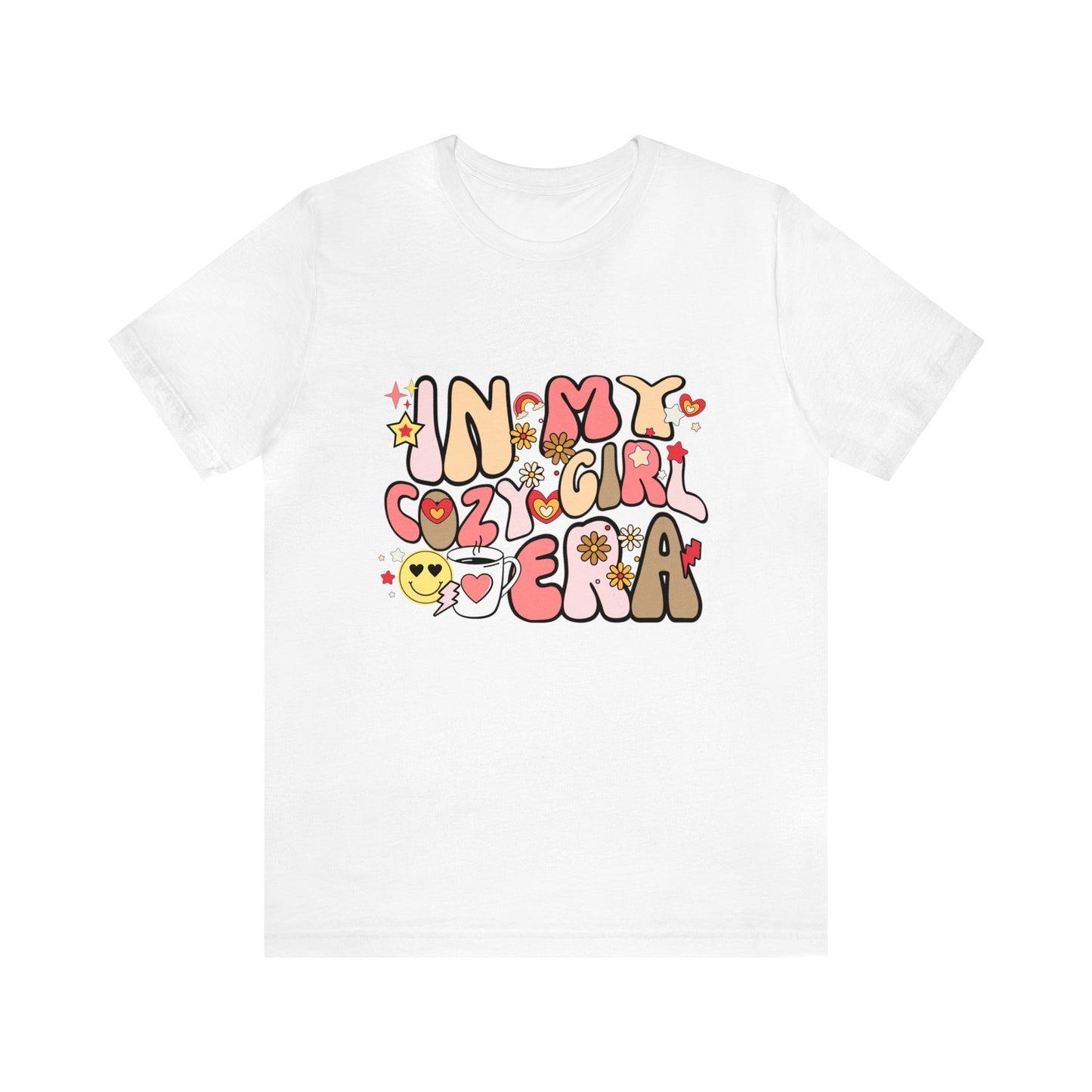 In My Cozy Girl Era Unisex Jersey Short Sleeve Tee