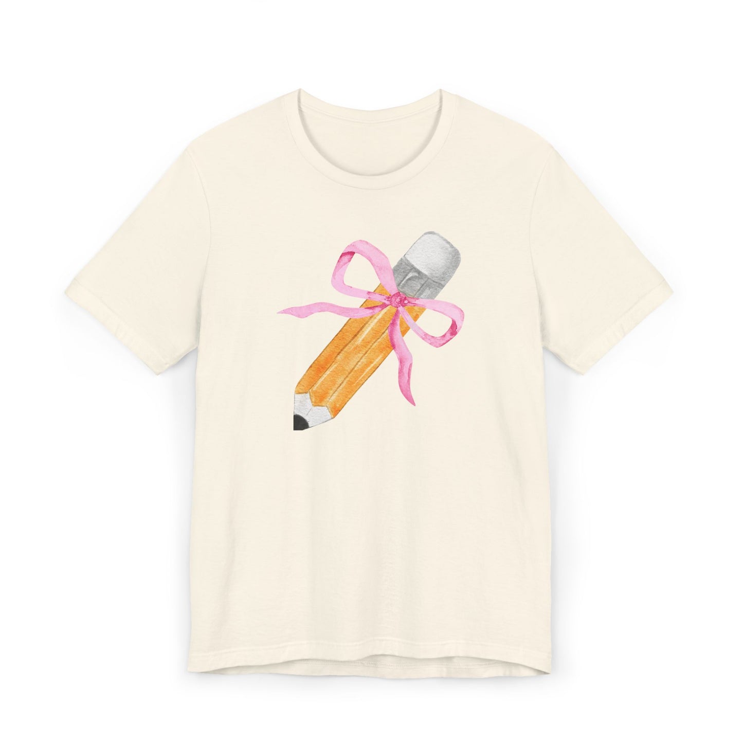 Coquette Pencil Teacher Tee