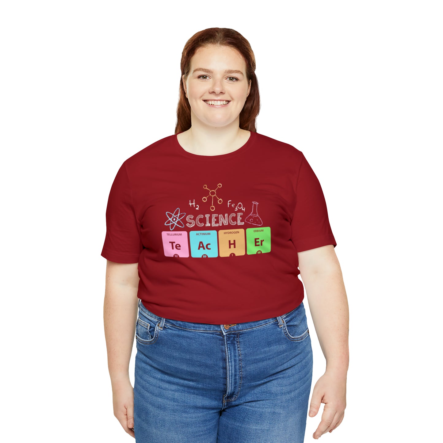 Science Teacher Elements Unisex Jersey Short Sleeve Tee