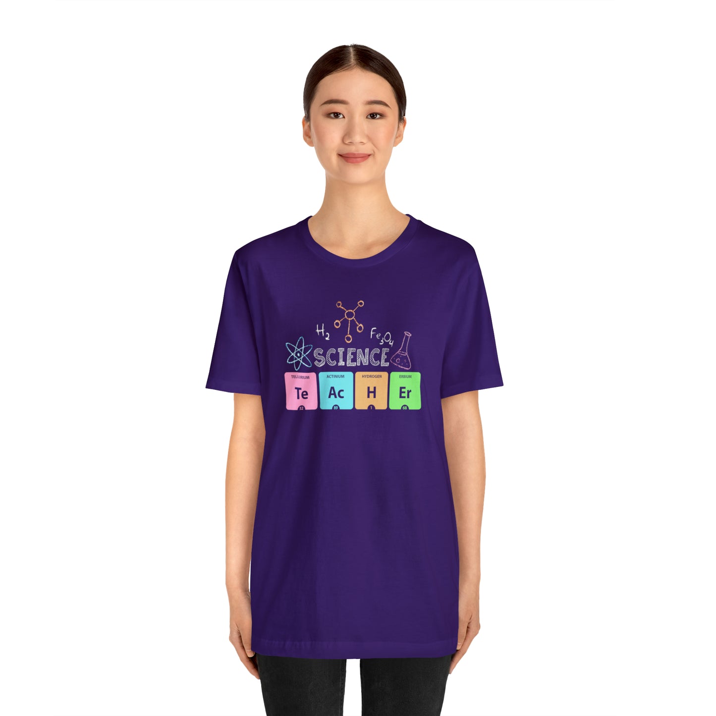 Science Teacher Elements Unisex Jersey Short Sleeve Tee