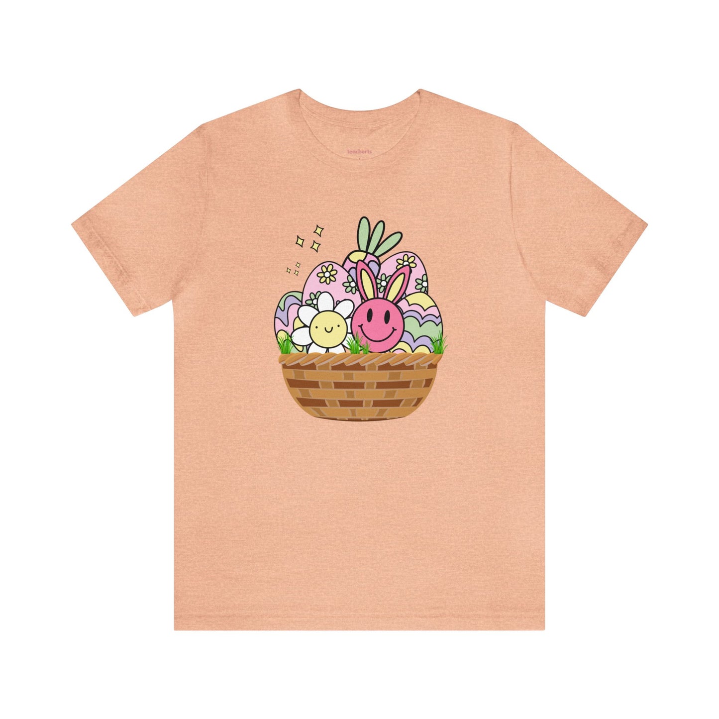 Easter Basket Unisex Jersey Short Sleeve Tee