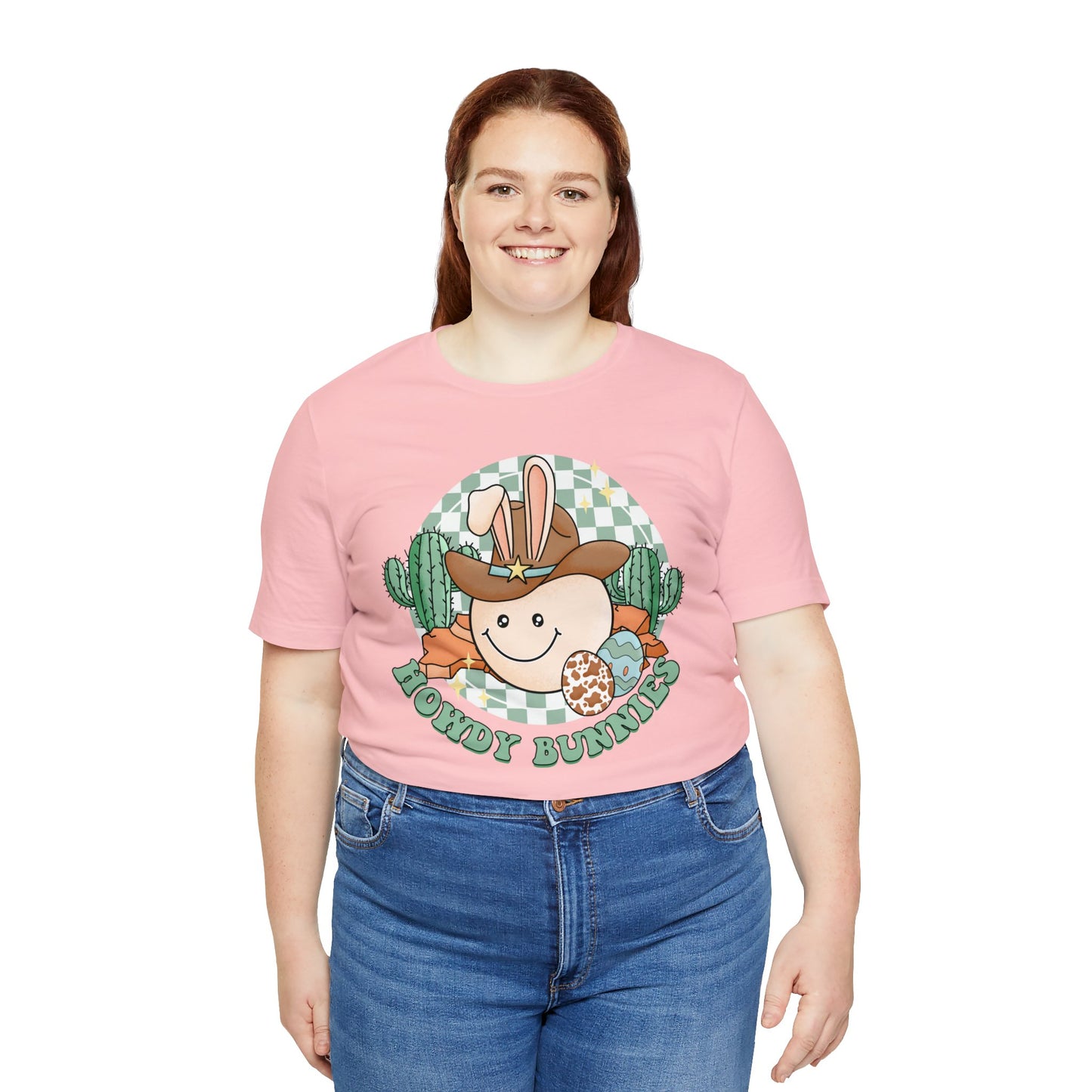 Howdy Bunnies Unisex Jersey Short Sleeve Tee