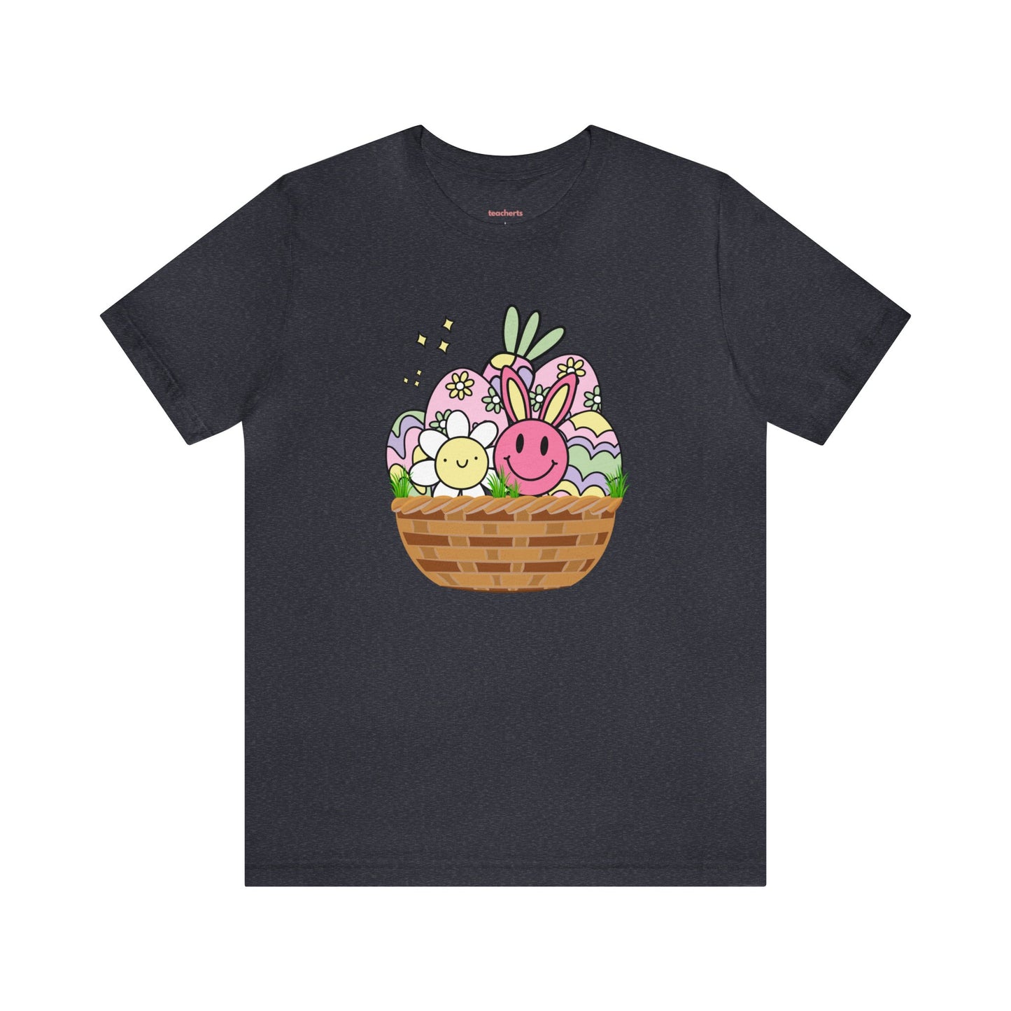 Easter Basket Unisex Jersey Short Sleeve Tee