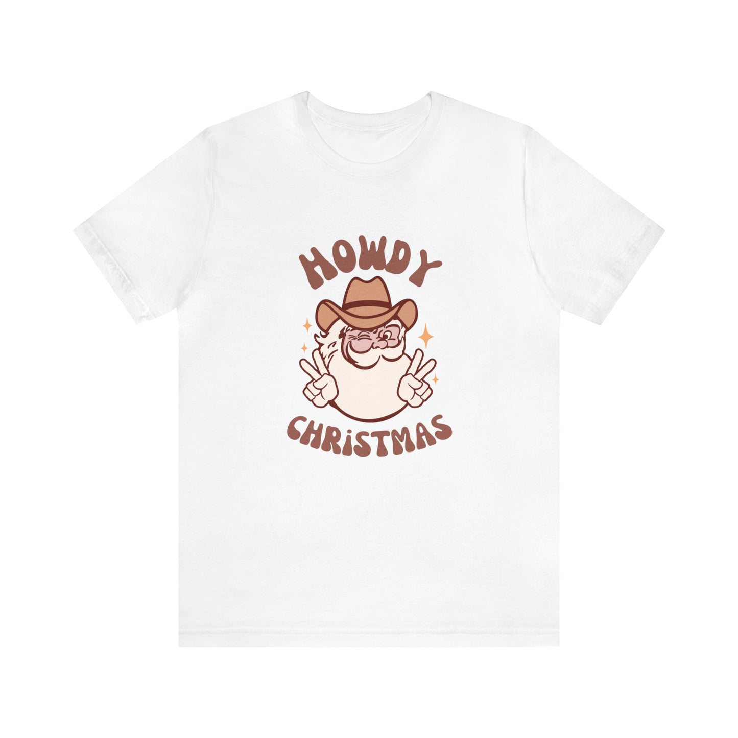 Howdy Christmas Unisex Jersey Short Sleeve Tee