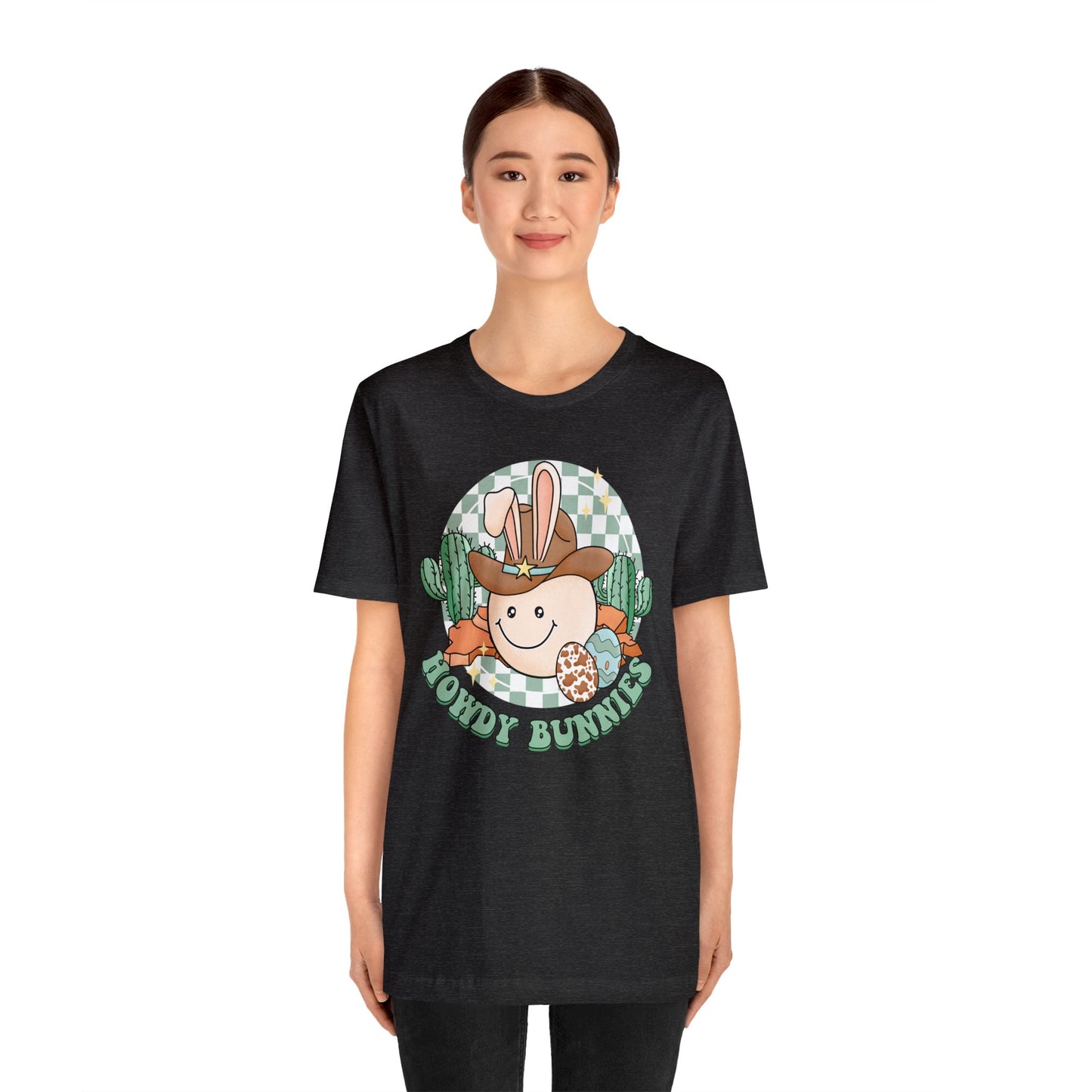 Howdy Bunnies Unisex Jersey Short Sleeve Tee