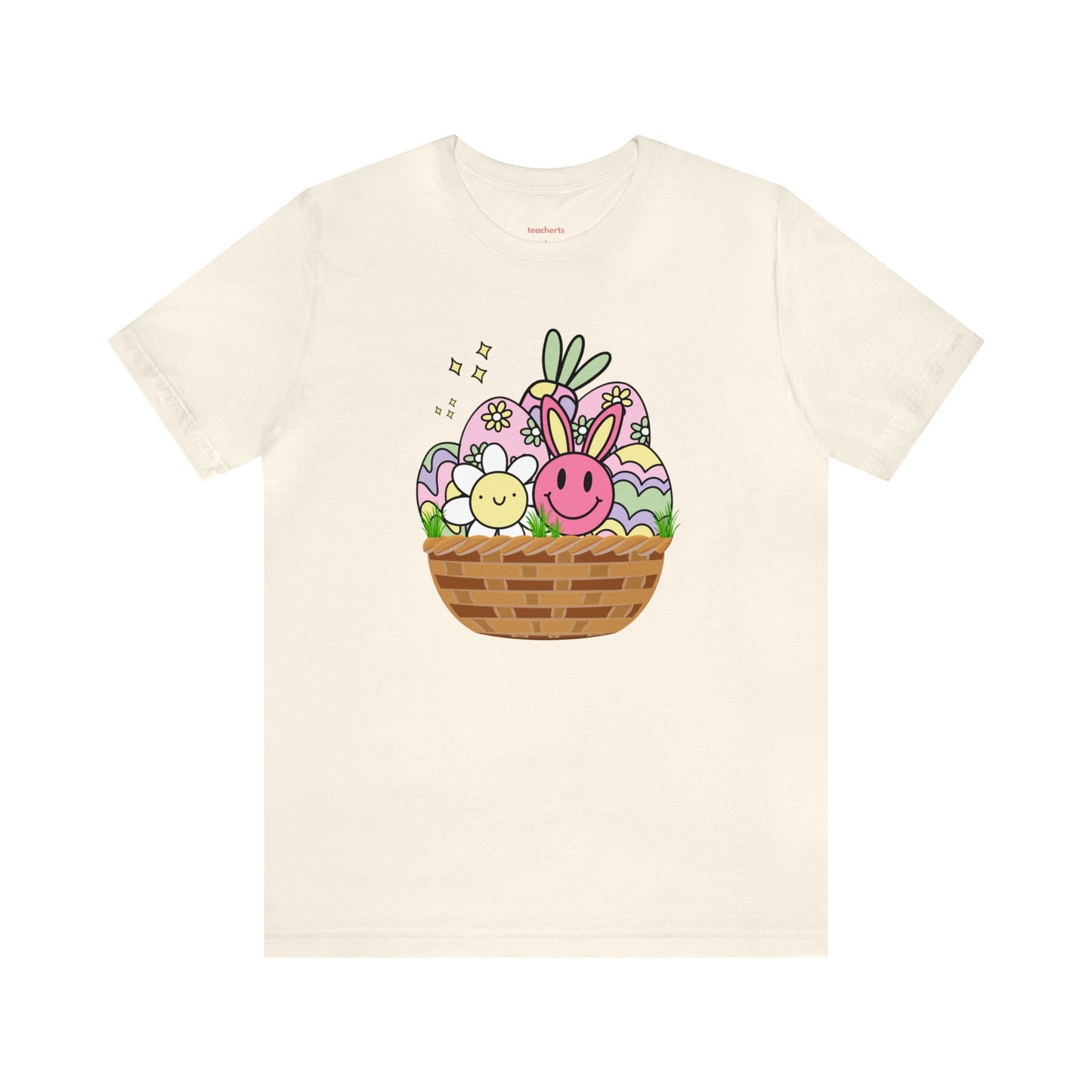 Easter Basket Unisex Jersey Short Sleeve Tee