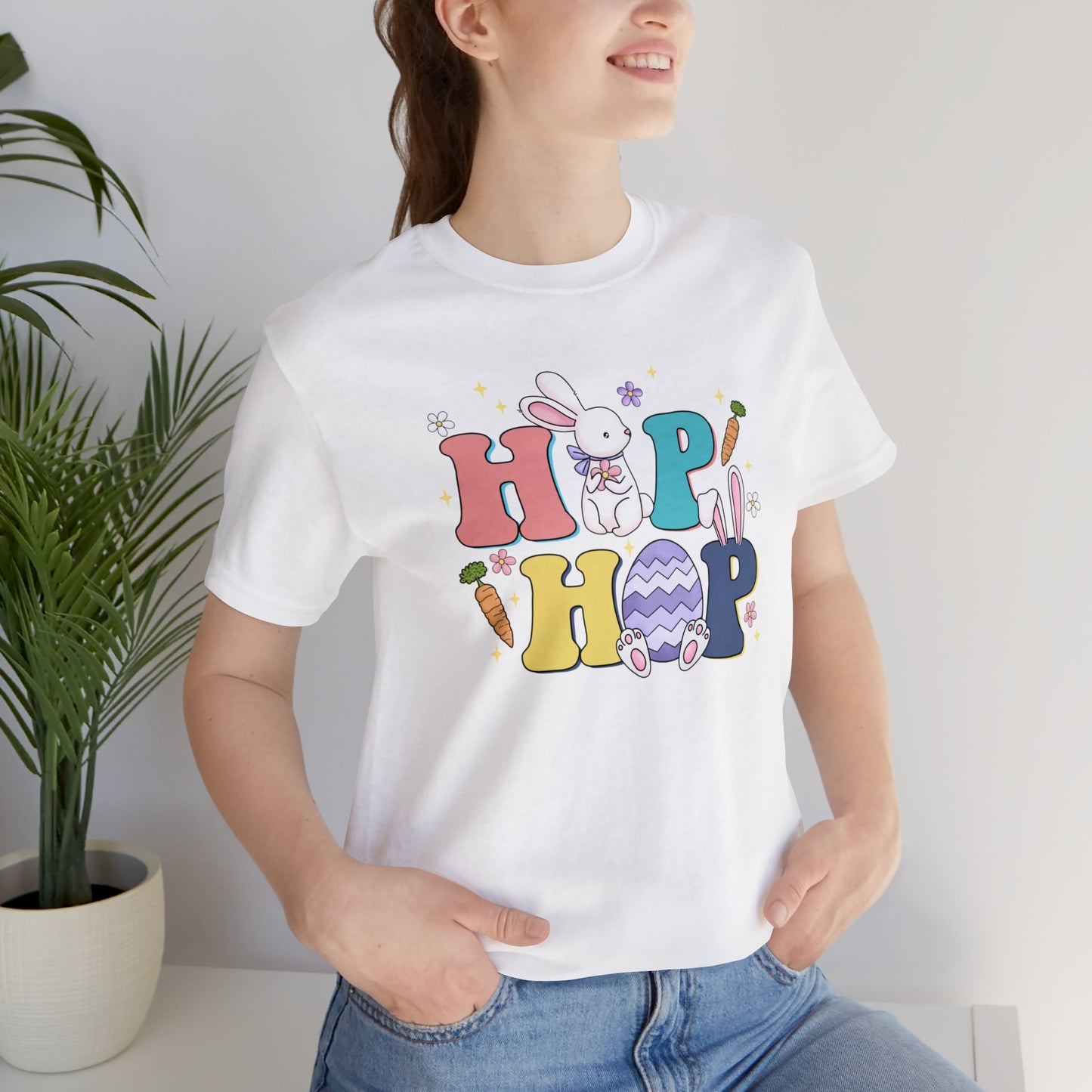 Hip Hop Unisex Jersey Short Sleeve Tee