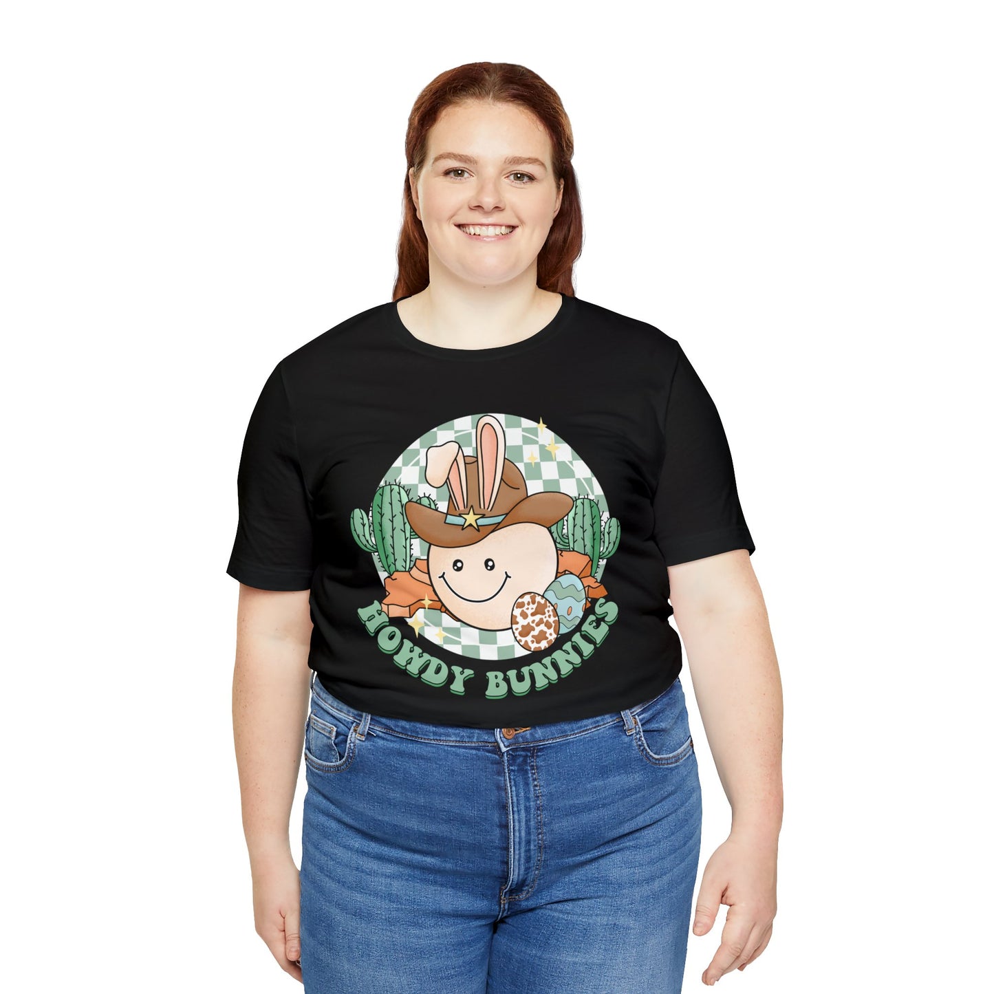 Howdy Bunnies Unisex Jersey Short Sleeve Tee