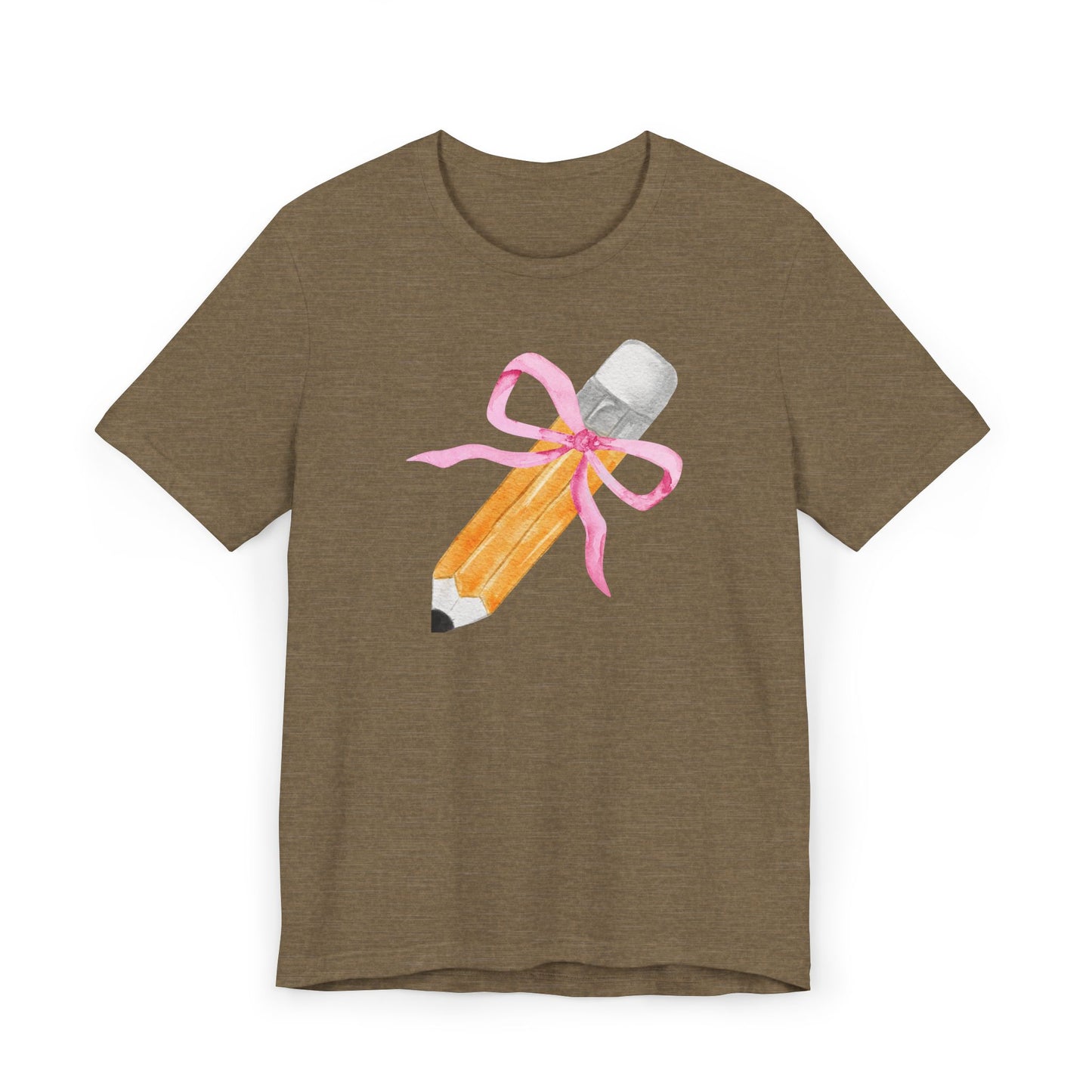 Coquette Pencil Teacher Tee