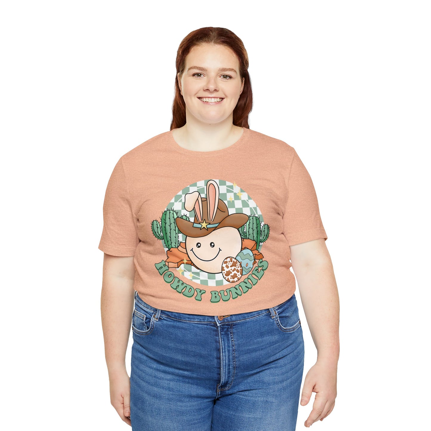 Howdy Bunnies Unisex Jersey Short Sleeve Tee