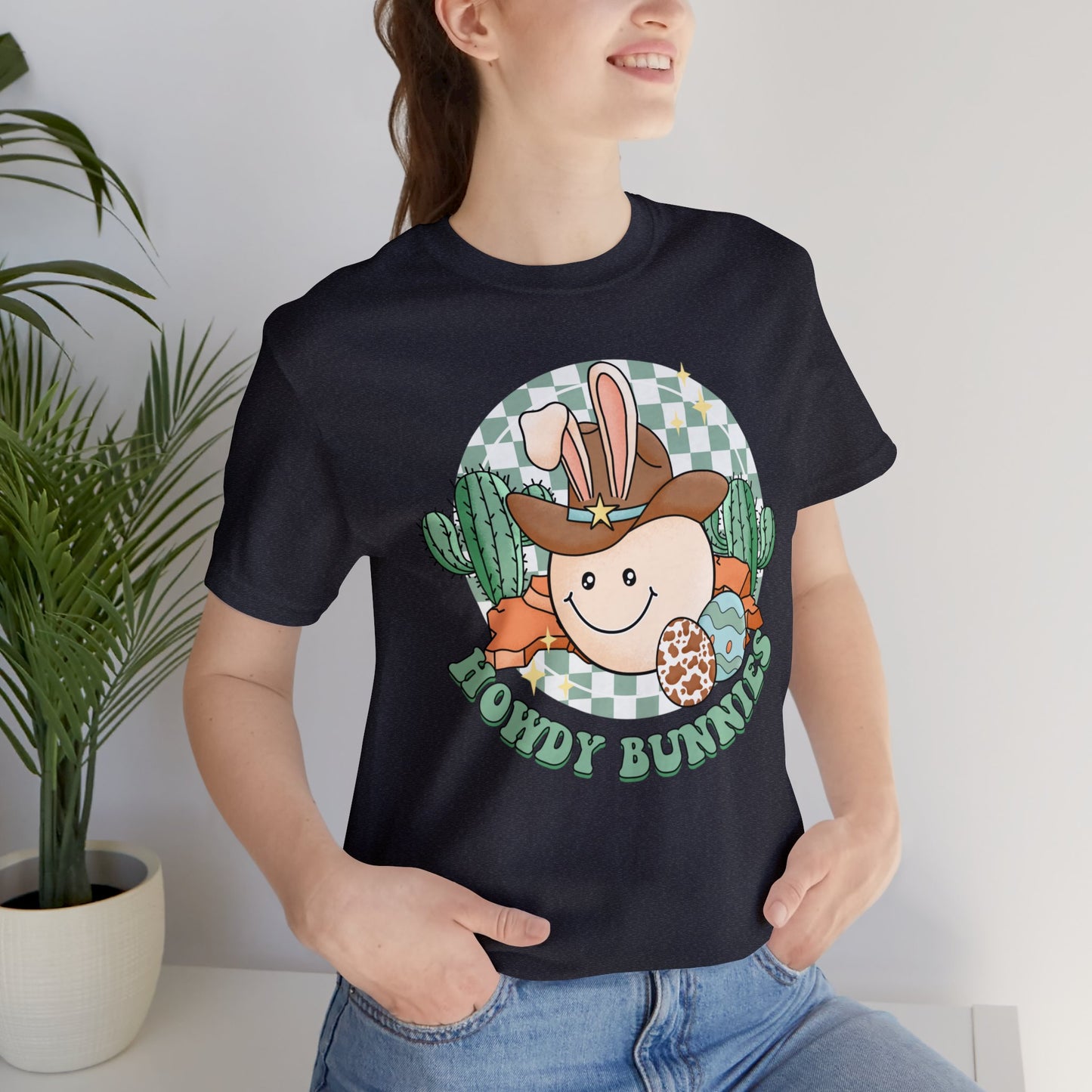 Howdy Bunnies Unisex Jersey Short Sleeve Tee