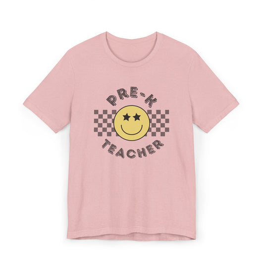 Pre-K Star Eyed Smiley Tee