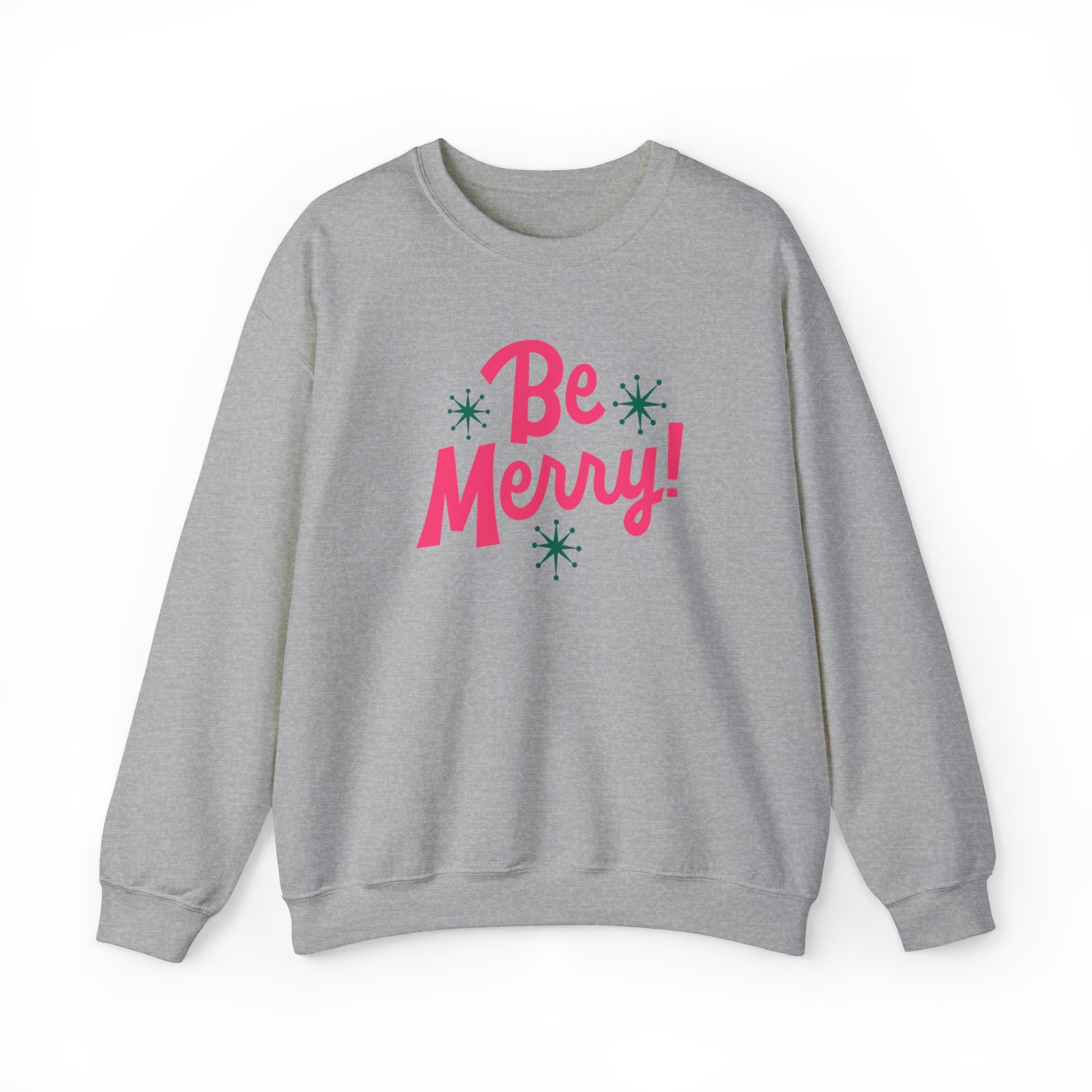 Be Merry! Unisex Heavy Blend™ Crewneck Sweatshirt