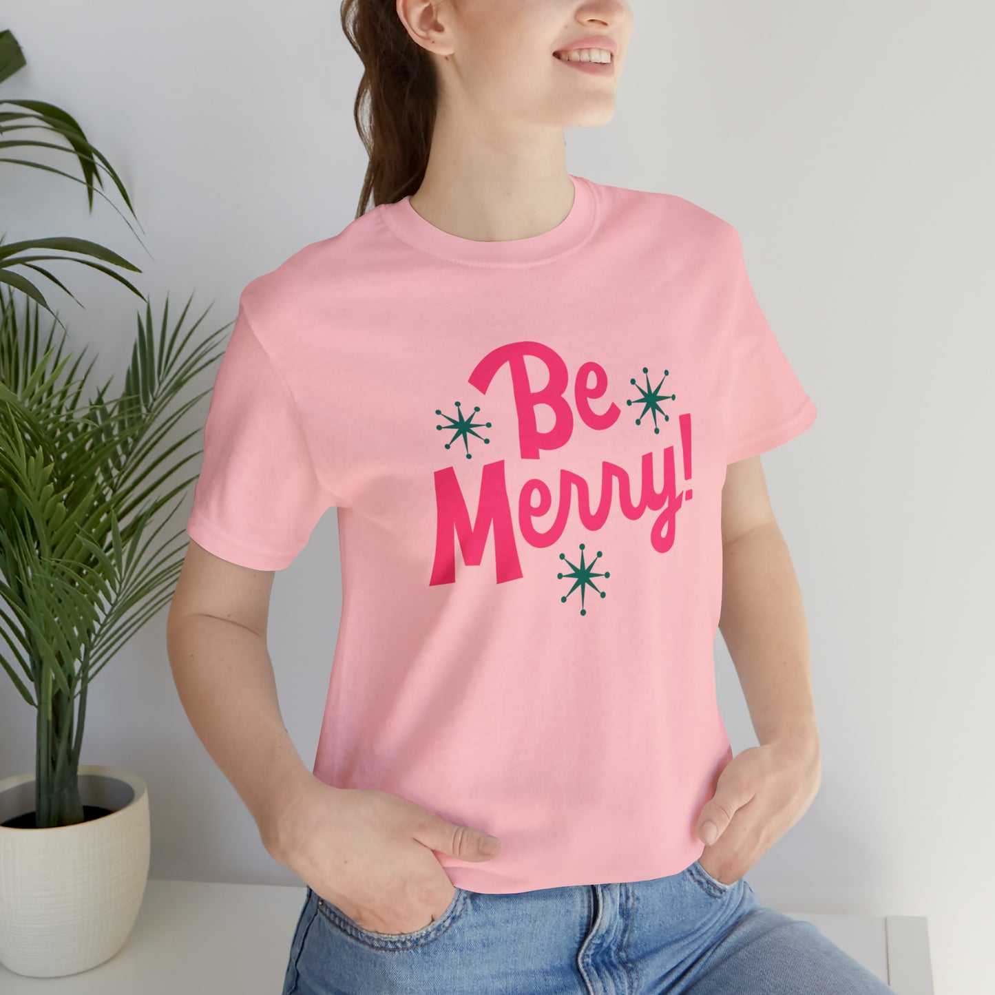 Be Merry! Unisex Jersey Short Sleeve Tee