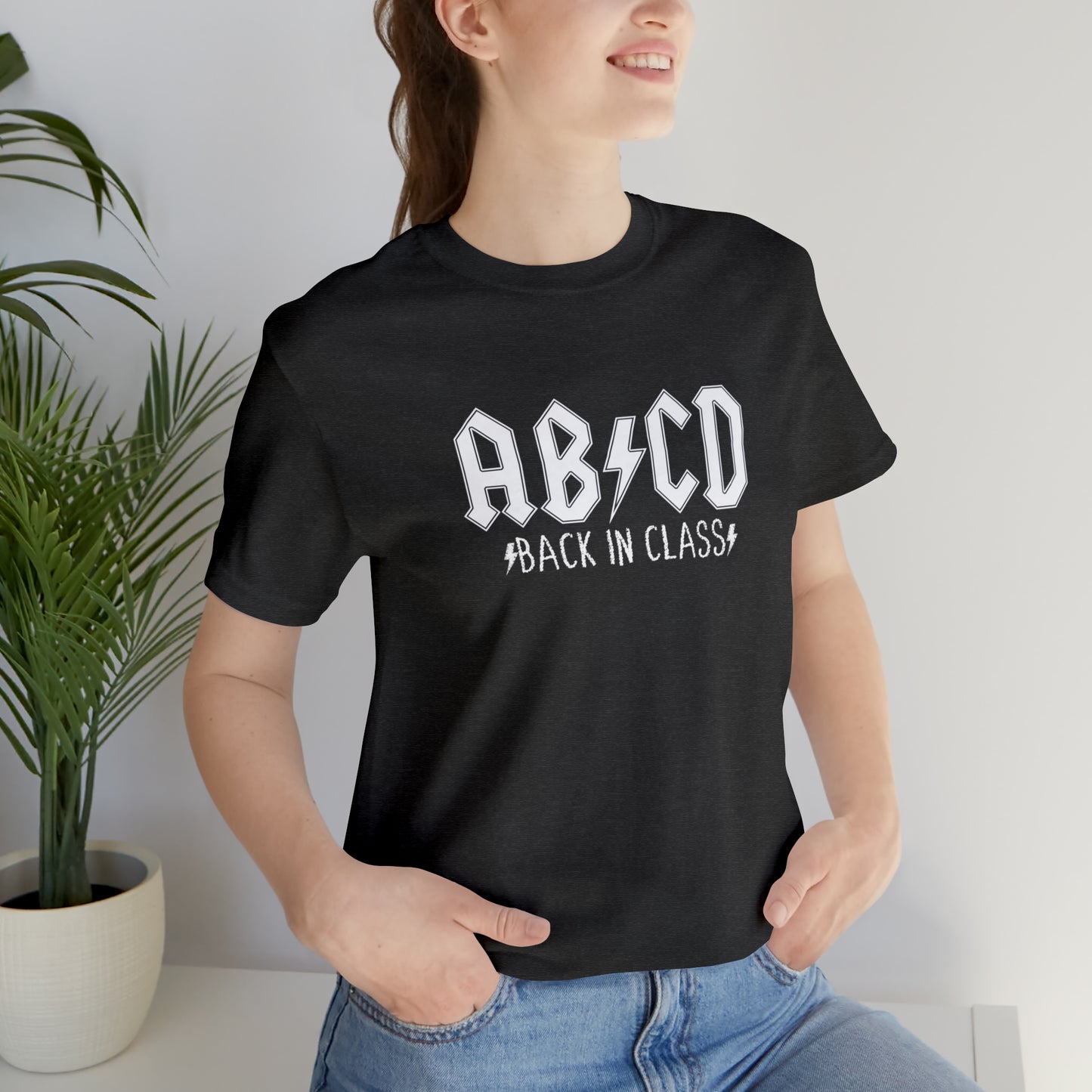 AB/CD Back in Class Unisex Jersey Short Sleeve Tee