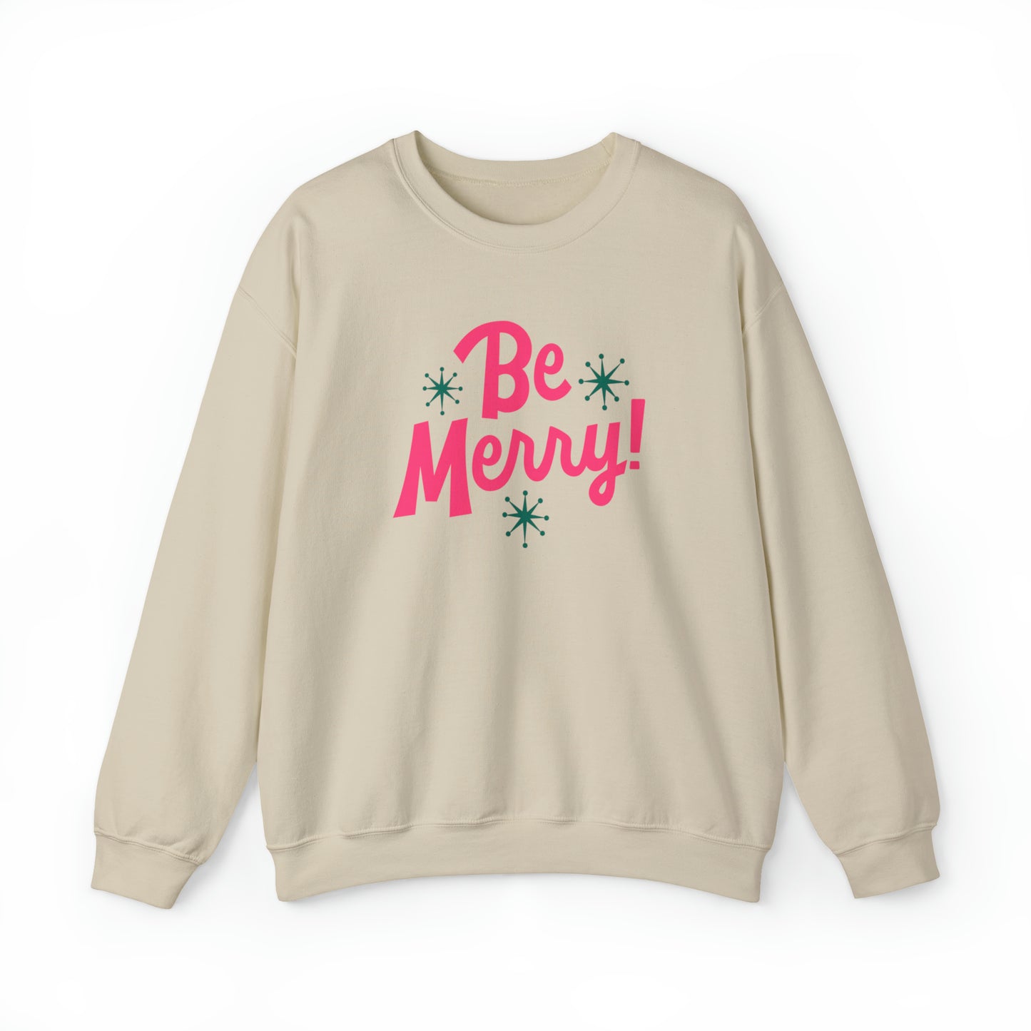 Be Merry! Unisex Heavy Blend™ Crewneck Sweatshirt