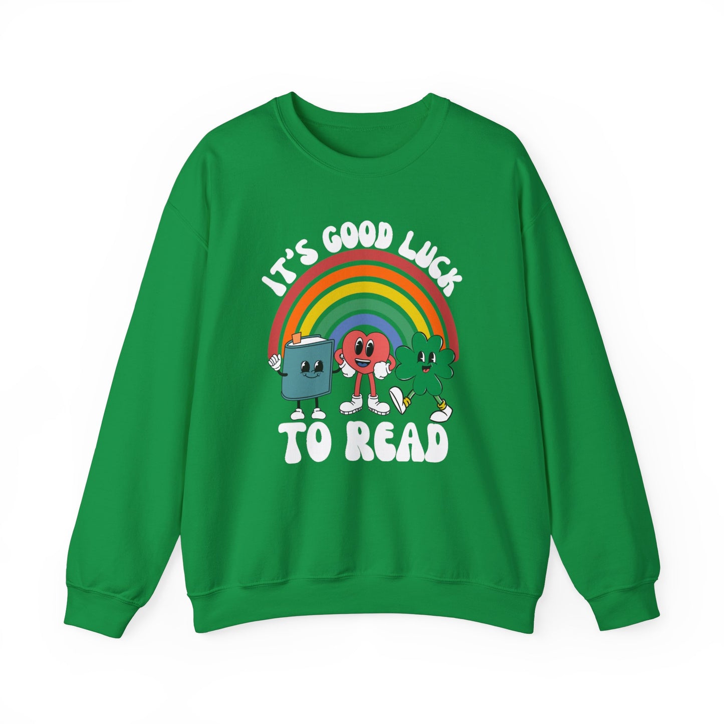 It's Good Luck To Read Unisex Heavy Blend™ Crewneck Sweatshirt