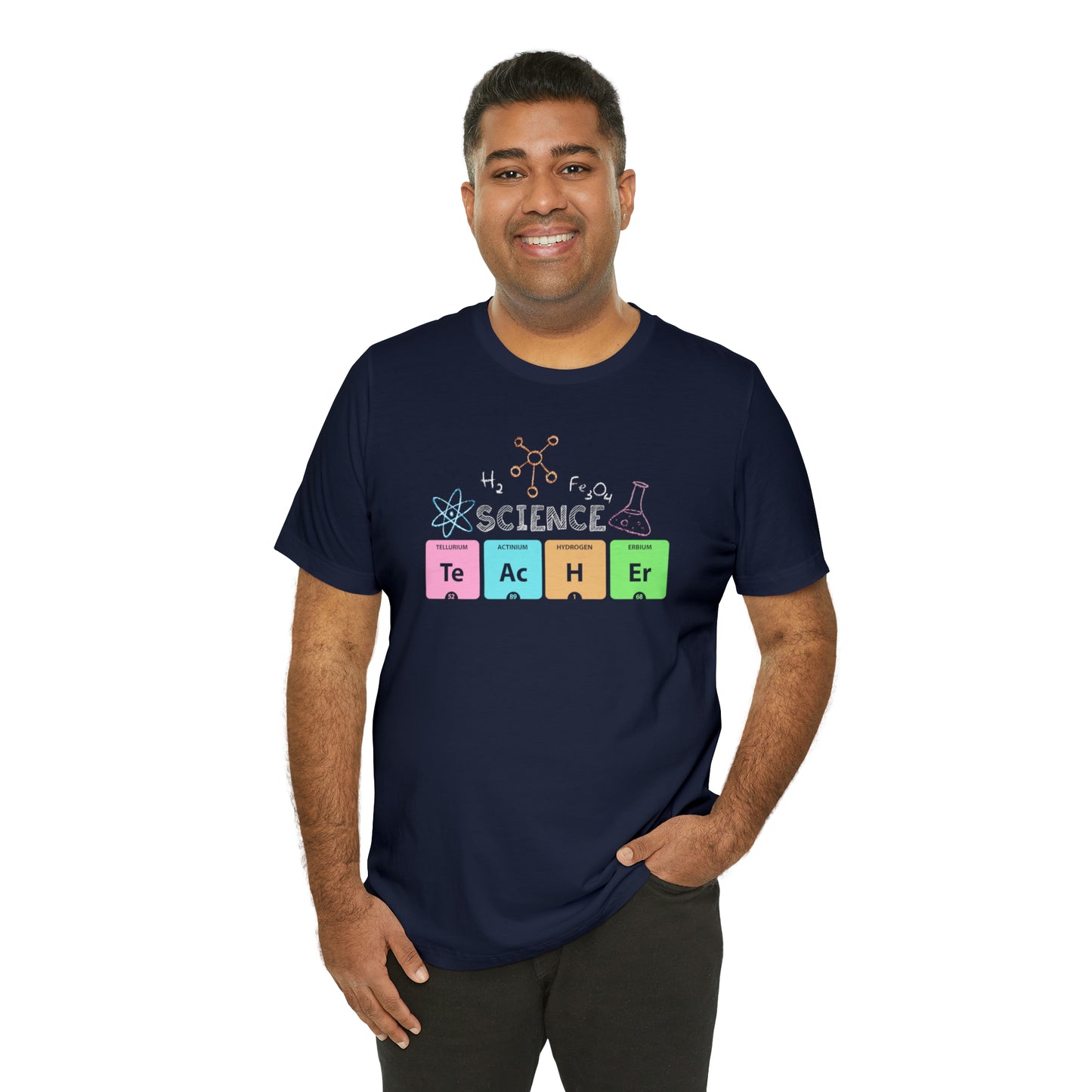 Science Teacher Elements Unisex Jersey Short Sleeve Tee