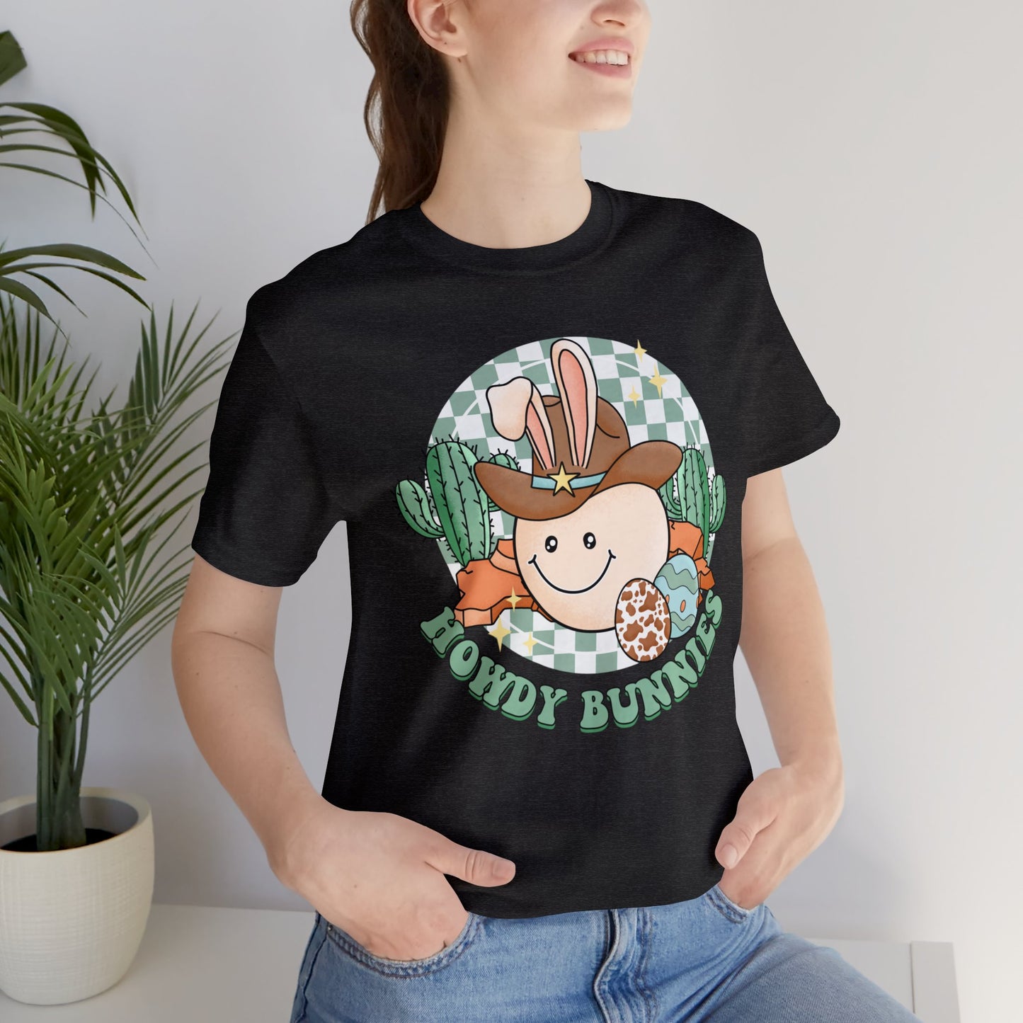 Howdy Bunnies Unisex Jersey Short Sleeve Tee