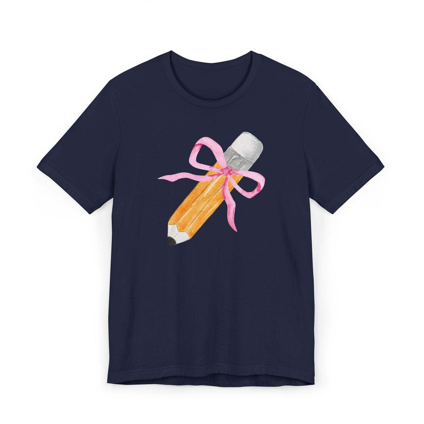 Coquette Pencil Teacher Tee