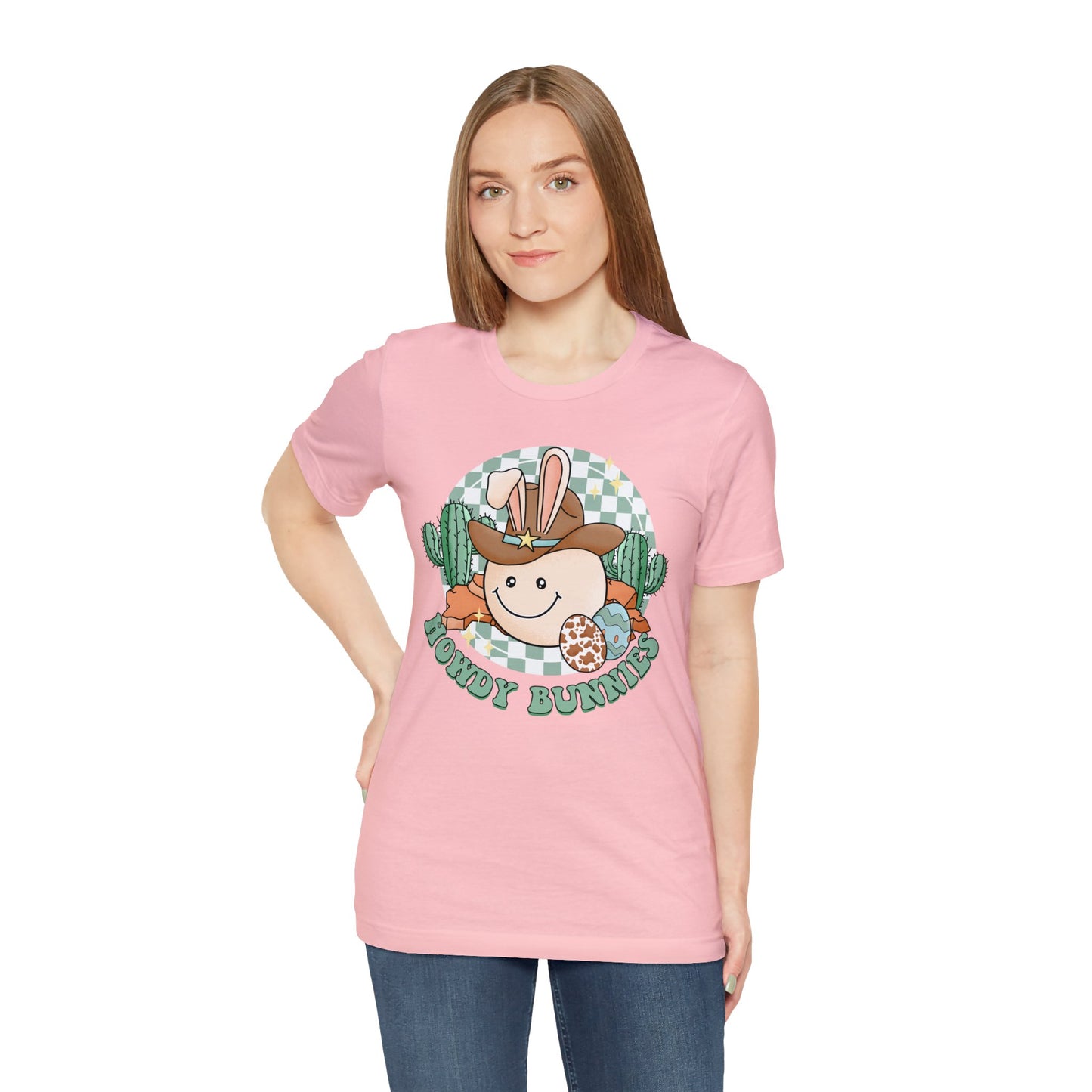 Howdy Bunnies Unisex Jersey Short Sleeve Tee