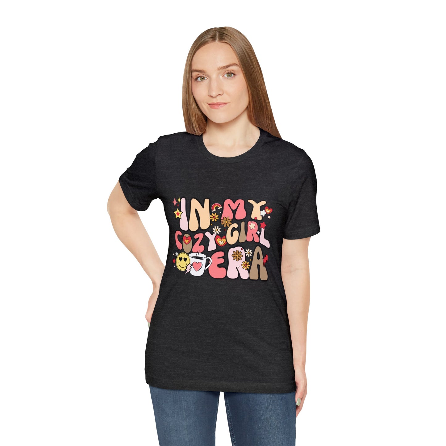 In My Cozy Girl Era Unisex Jersey Short Sleeve Tee