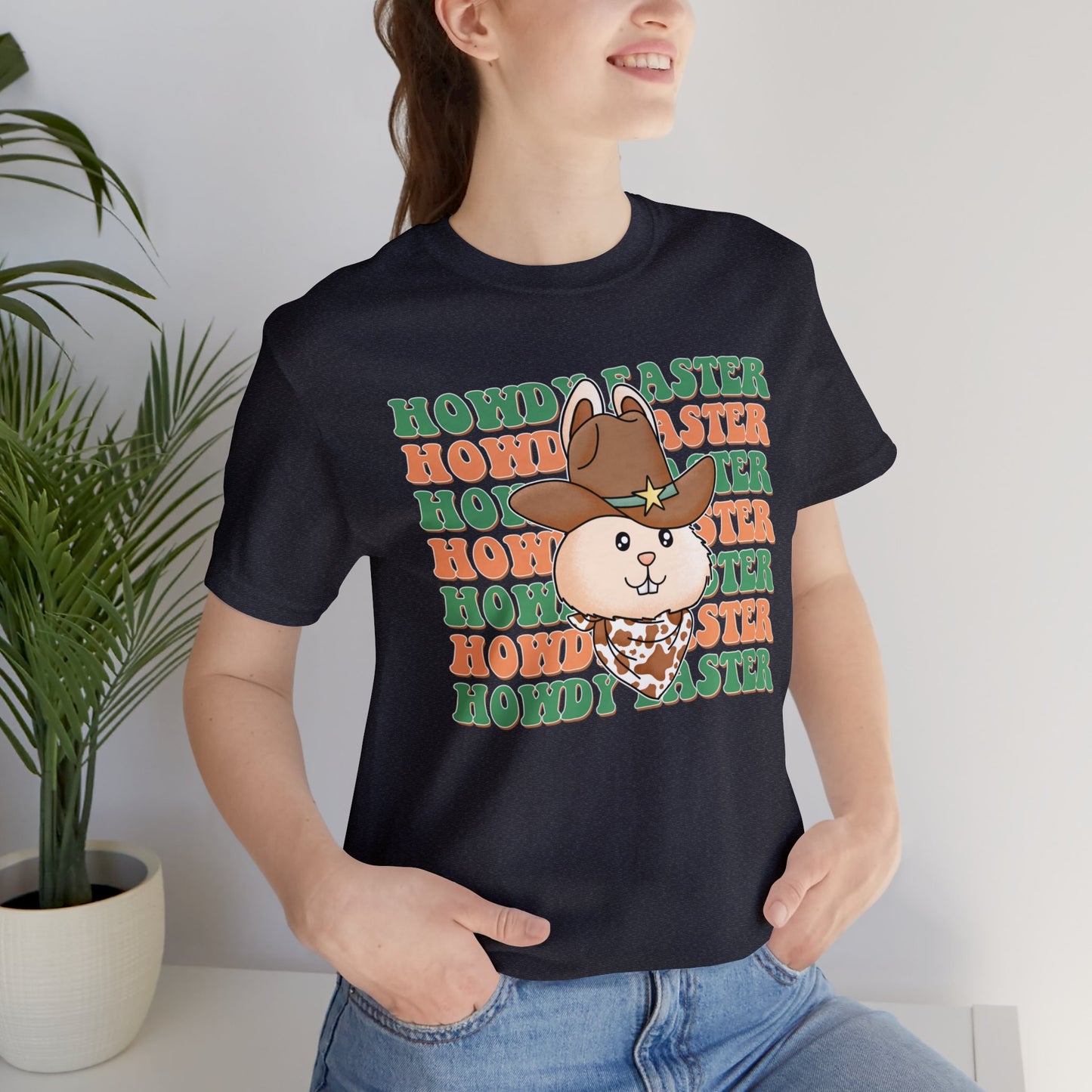 Howdy Easter Unisex Jersey Short Sleeve Tee