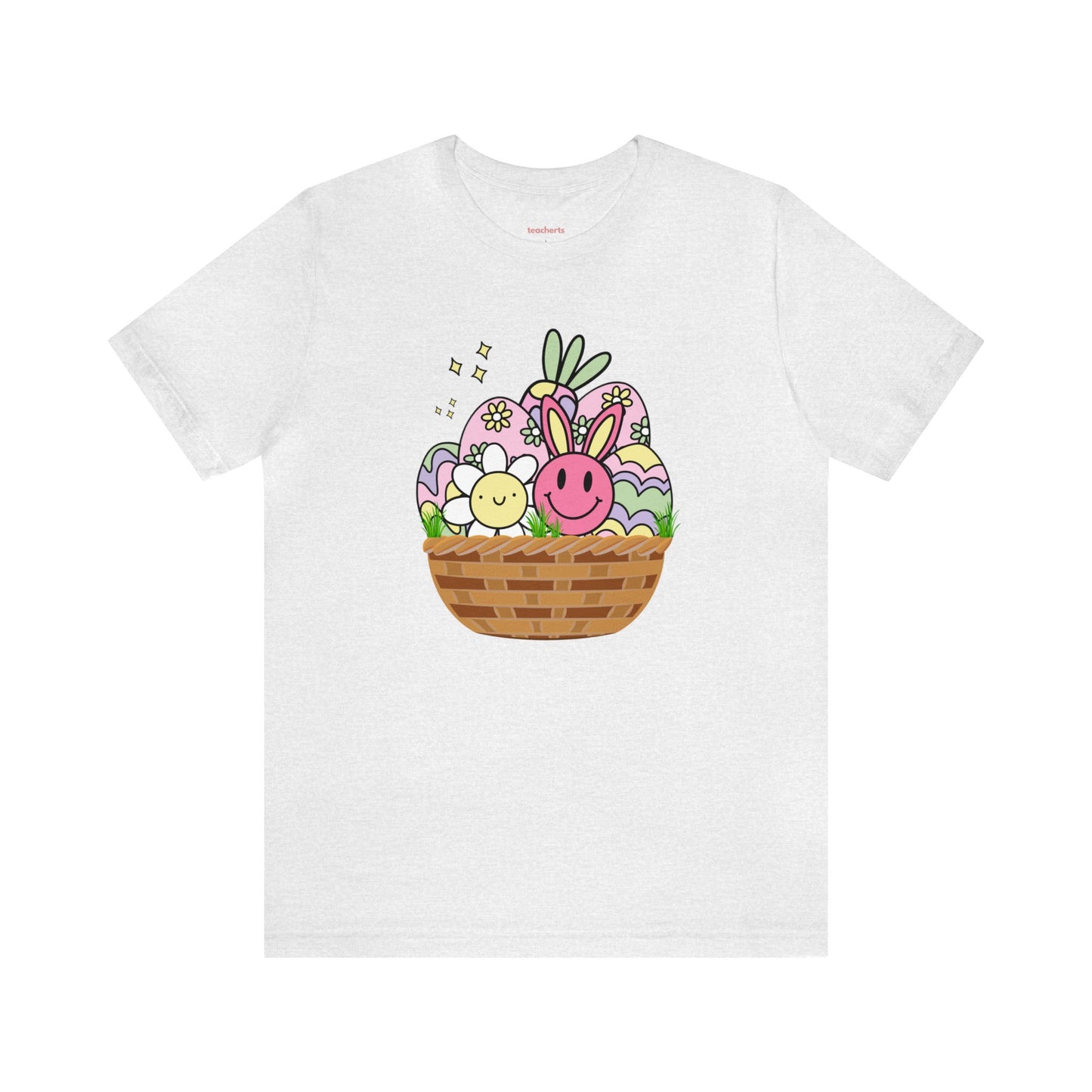 Easter Basket Unisex Jersey Short Sleeve Tee