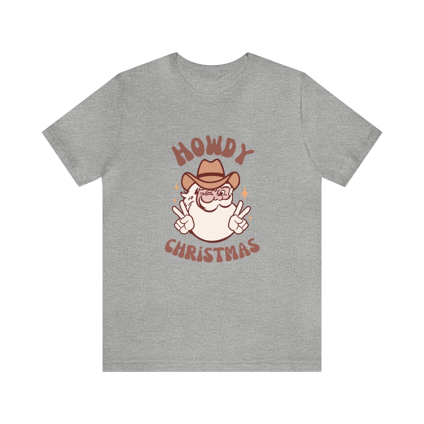 Howdy Christmas Unisex Jersey Short Sleeve Tee