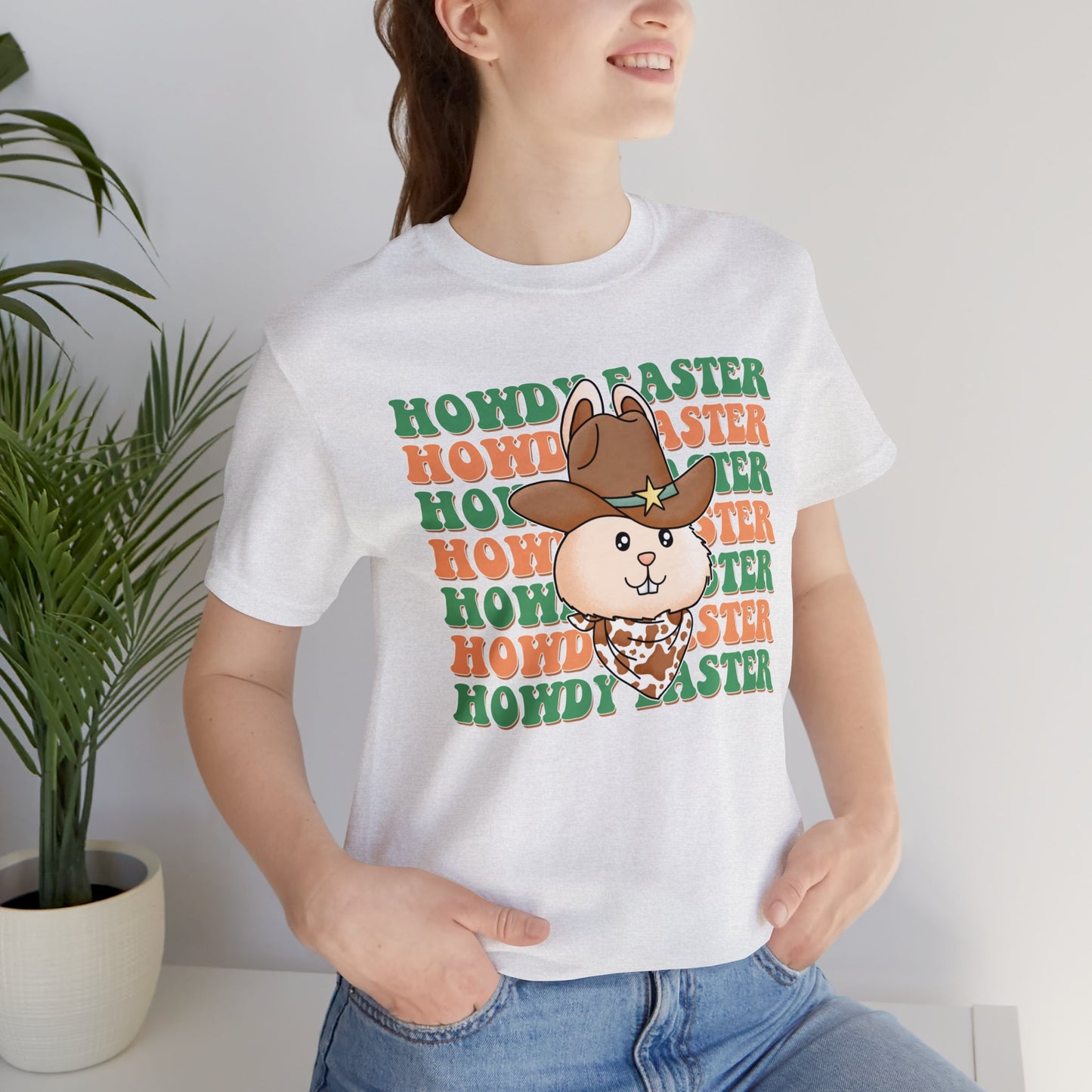 Howdy Easter Unisex Jersey Short Sleeve Tee