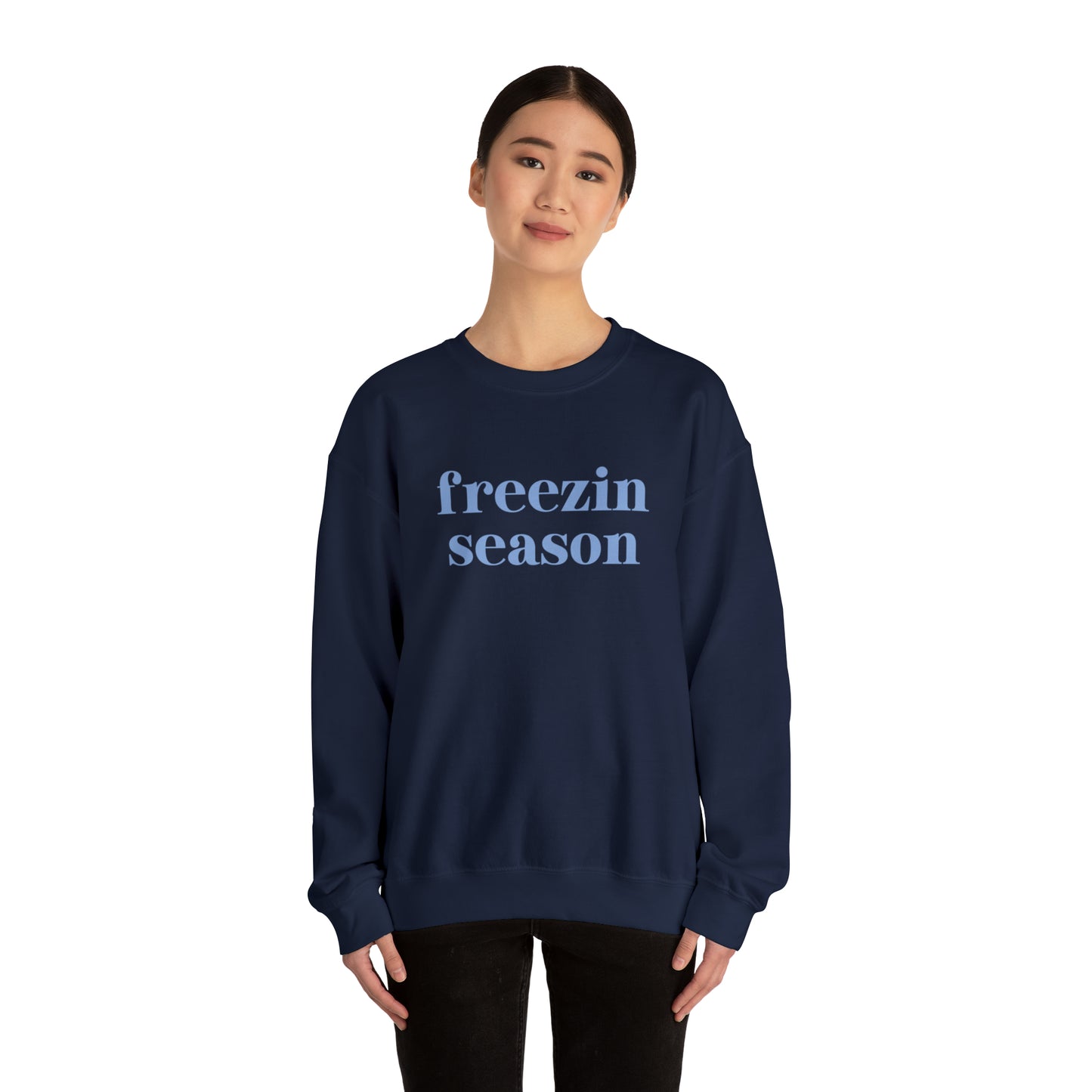 Freezin Season Unisex Heavy Blend™ Crewneck Sweatshirt