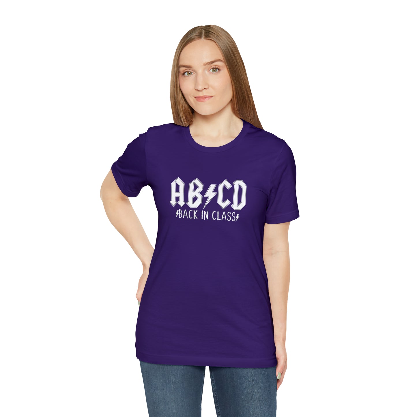 AB/CD Back in Class Unisex Jersey Short Sleeve Tee