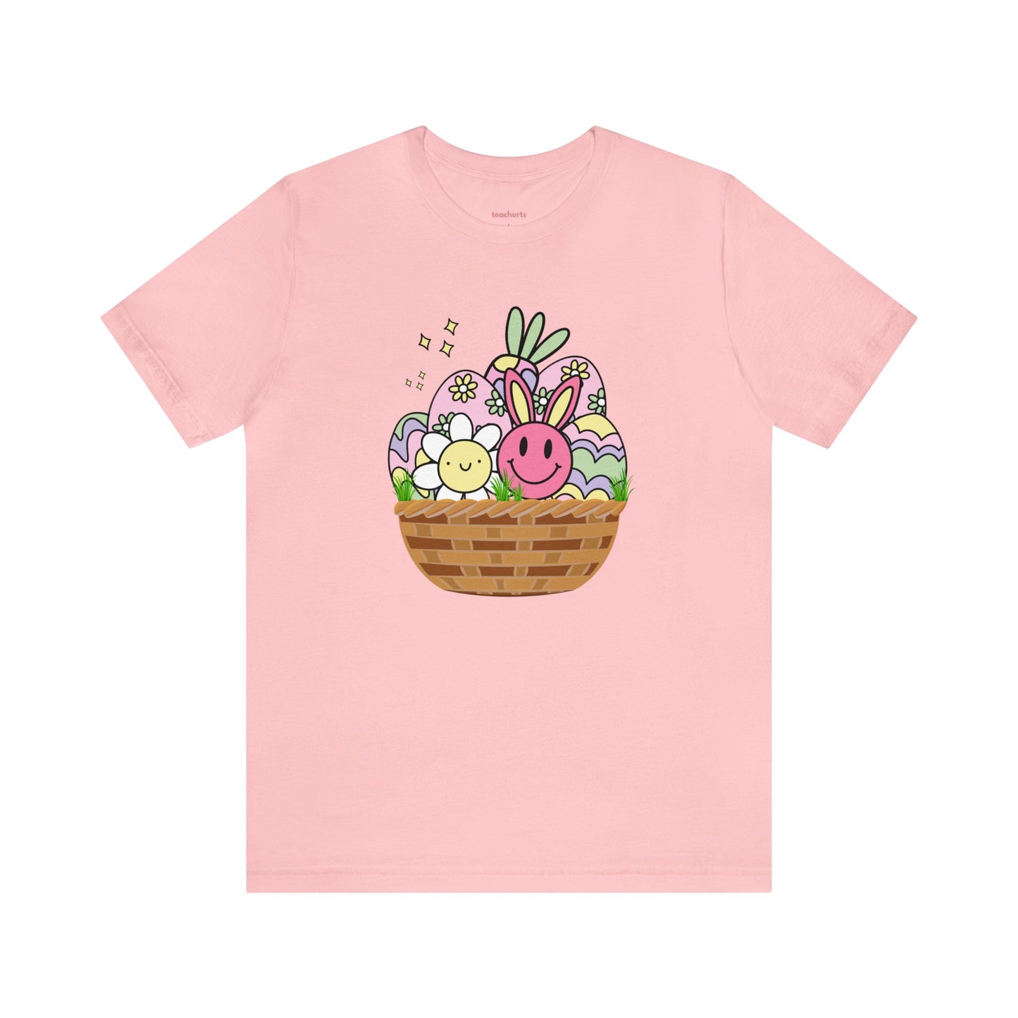 Easter Basket Unisex Jersey Short Sleeve Tee