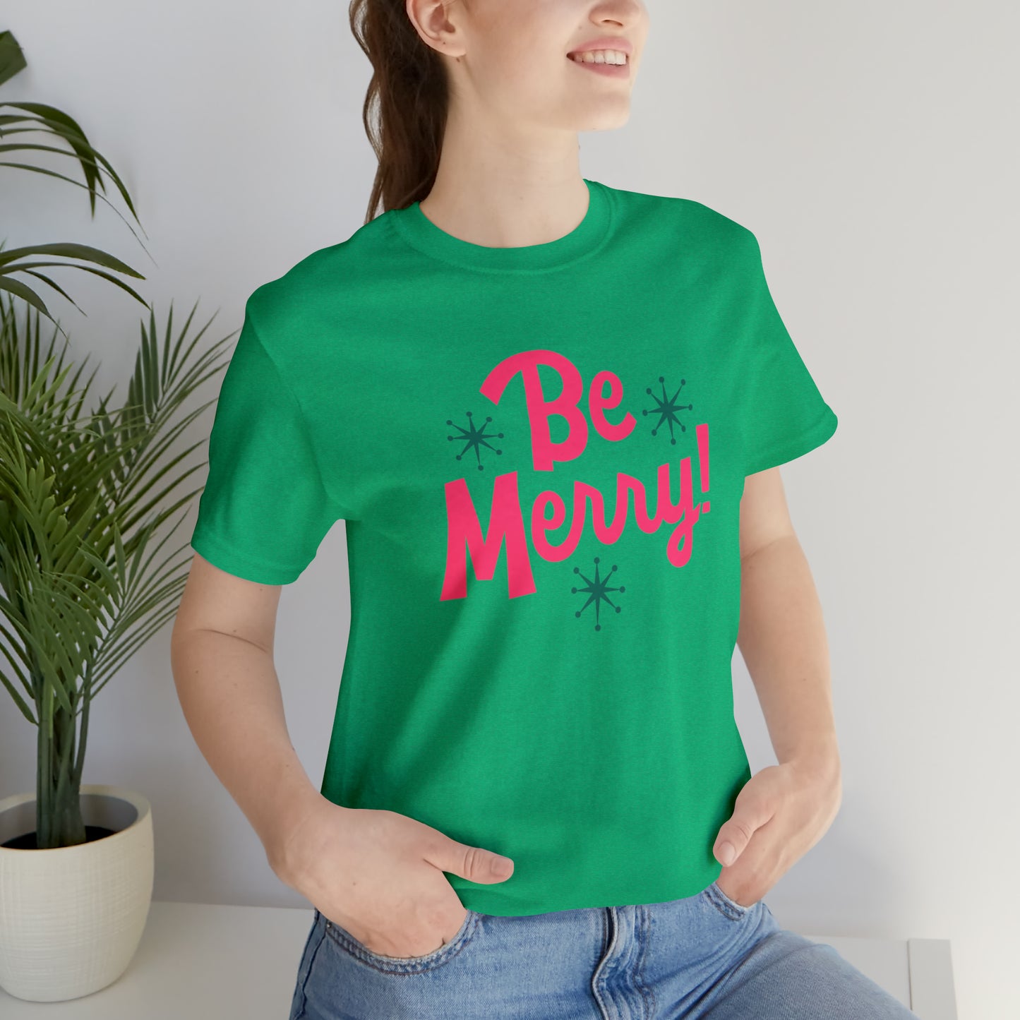 Be Merry! Unisex Jersey Short Sleeve Tee