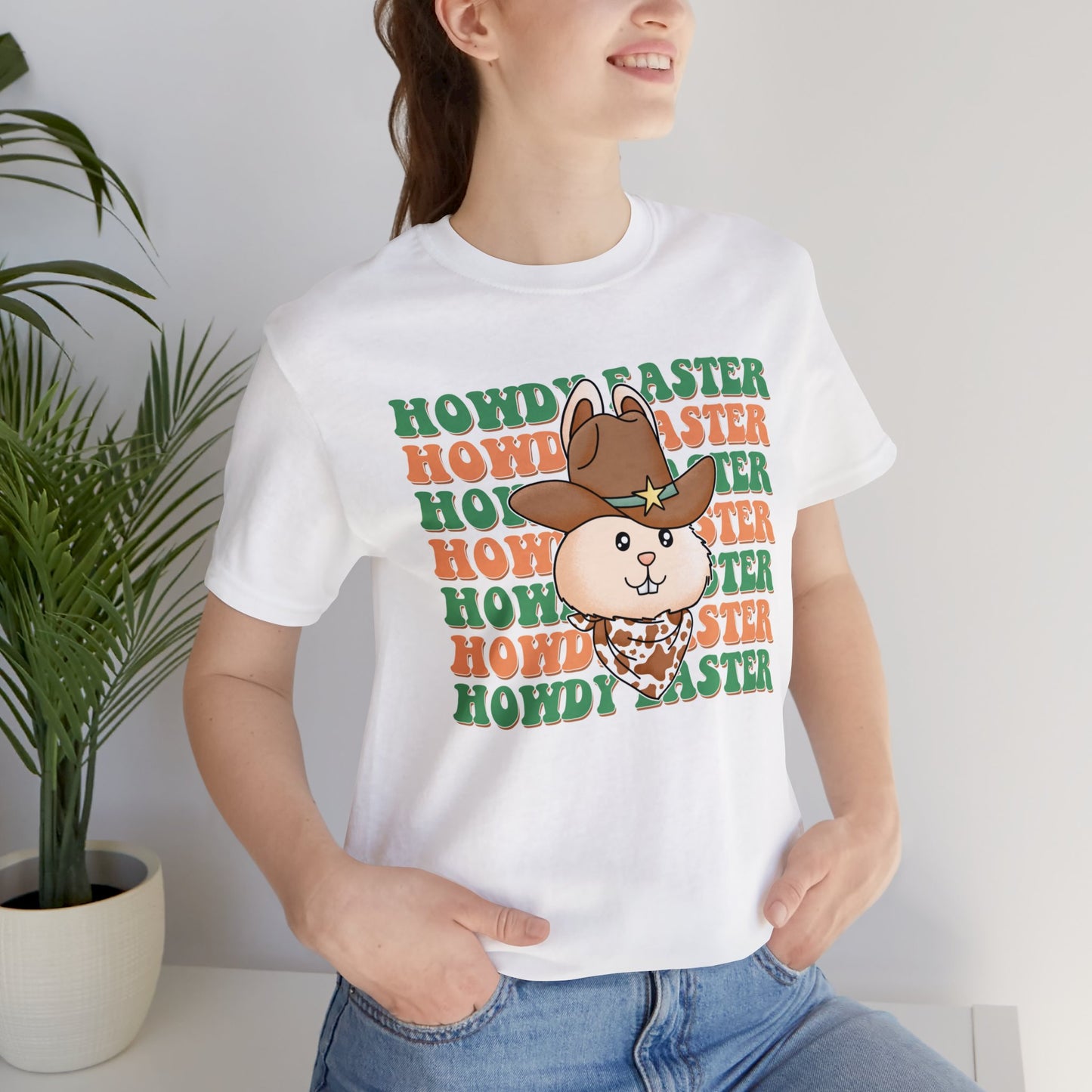 Howdy Easter Unisex Jersey Short Sleeve Tee