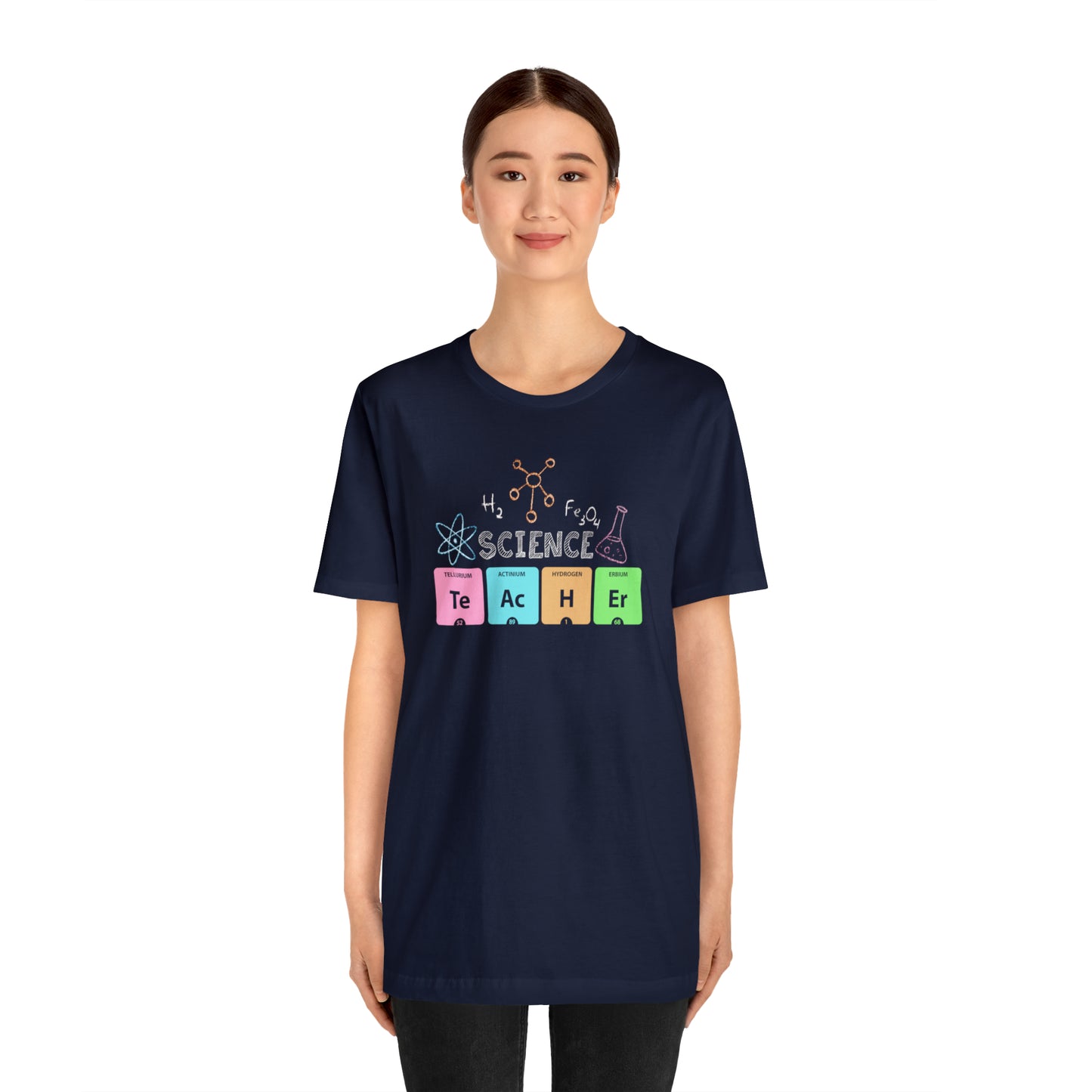 Science Teacher Elements Unisex Jersey Short Sleeve Tee