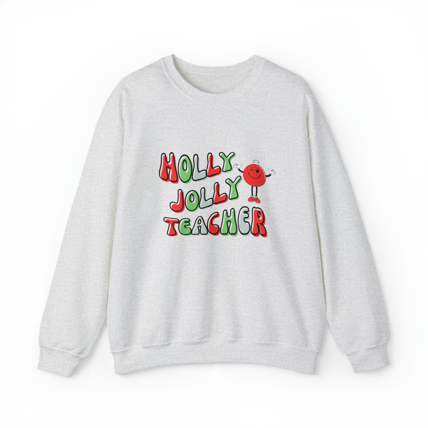 Holly Jolly Ornament Unisex Heavy Blend™ Crewneck Sweatshirt