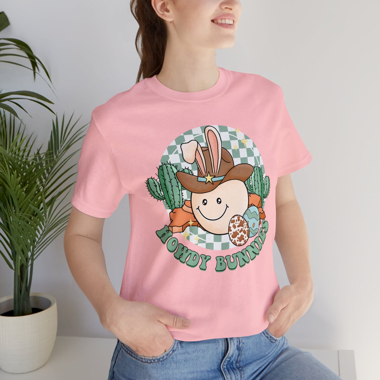 Howdy Bunnies Unisex Jersey Short Sleeve Tee