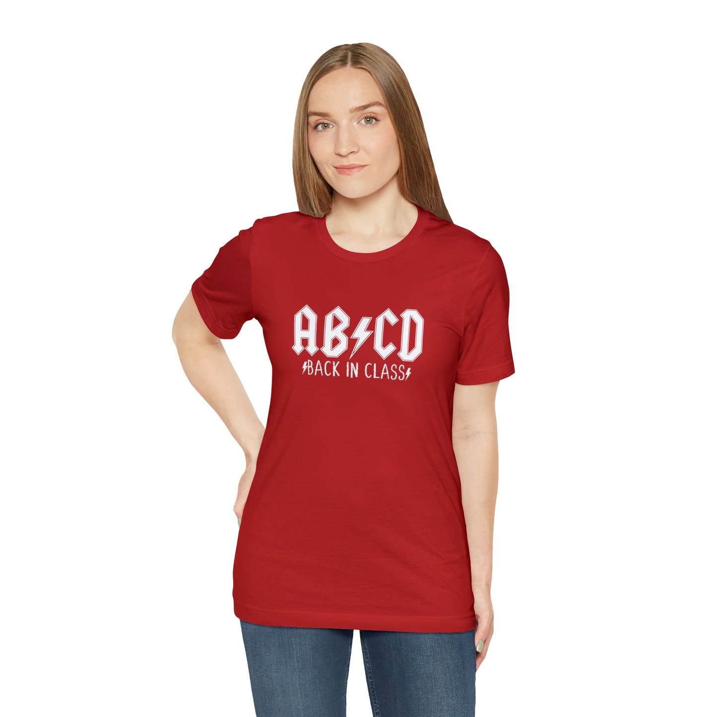 AB/CD Back in Class Unisex Jersey Short Sleeve Tee