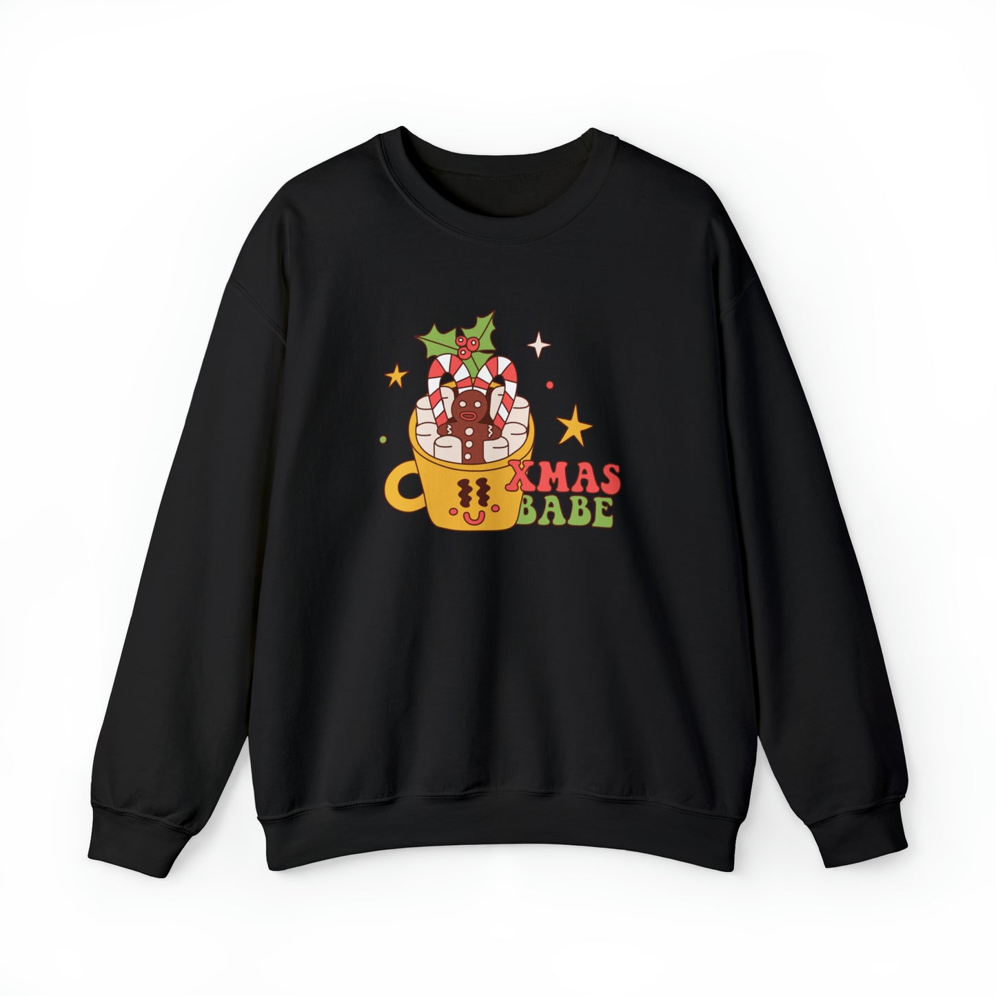 Xmas Babe Unisex Heavy Blend™ Crewneck Sweatshirt