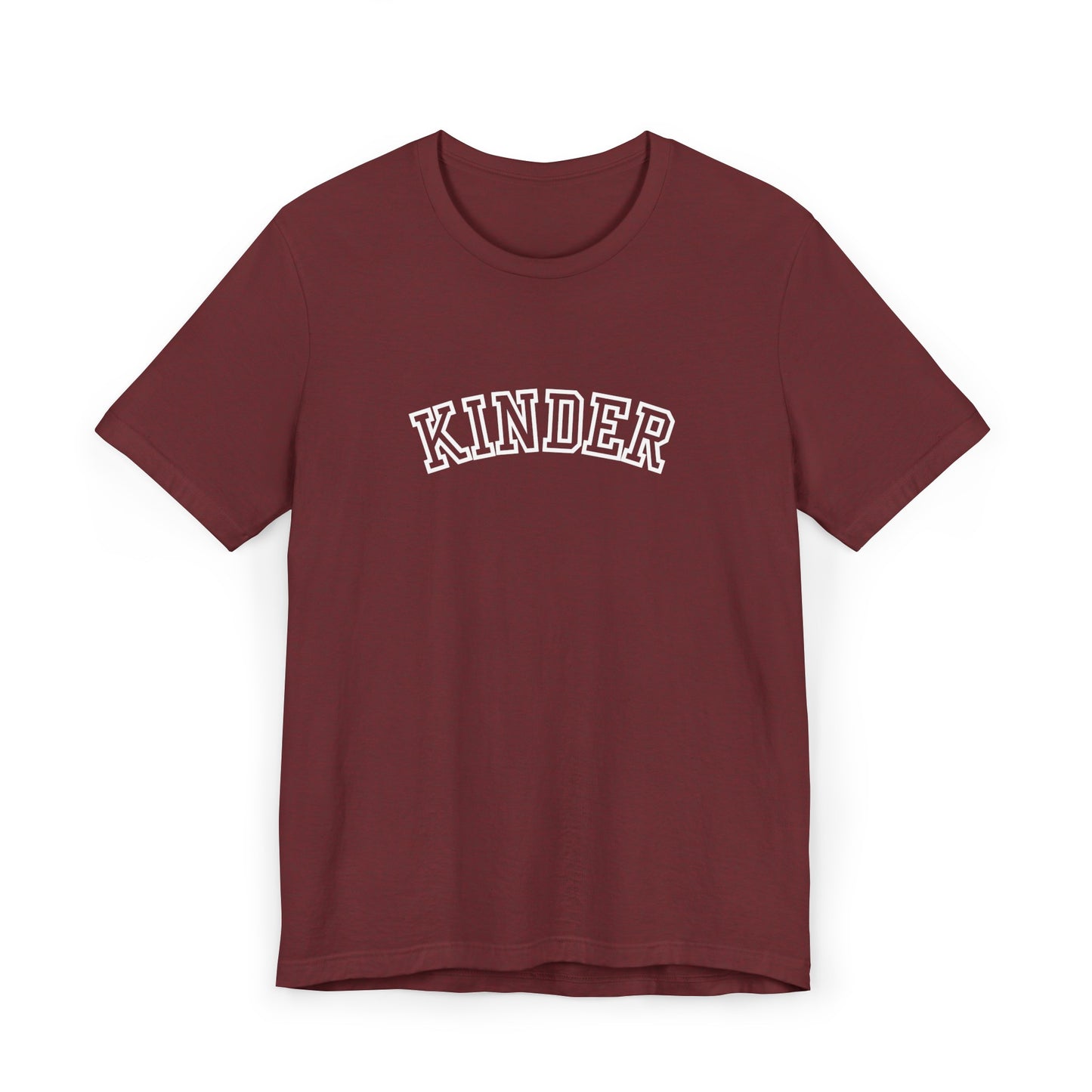 Kinder Varsity Letters Tee