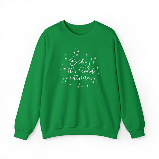 Baby It's Cold Outside Unisex Heavy Blend™ Crewneck Sweatshirt