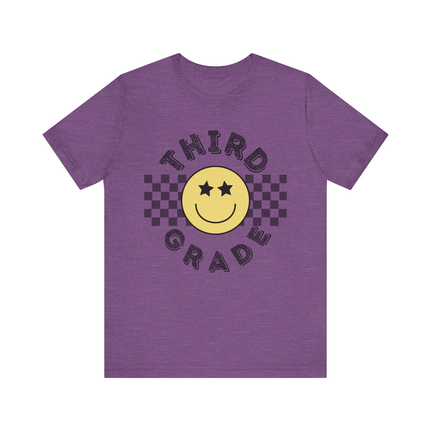 Third Grade Star Eyed Smiley Tee