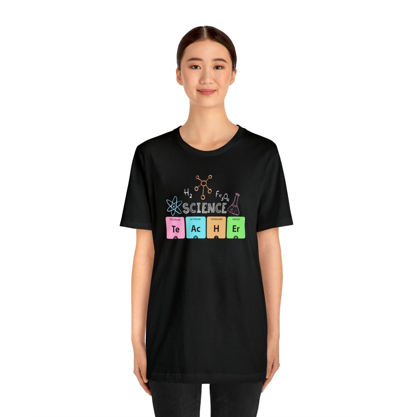 Science Teacher Elements Unisex Jersey Short Sleeve Tee