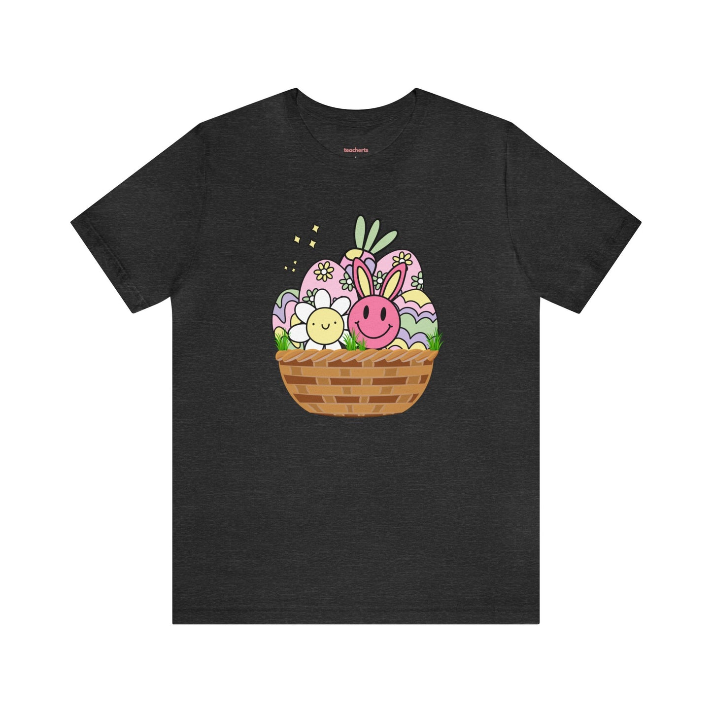 Easter Basket Unisex Jersey Short Sleeve Tee