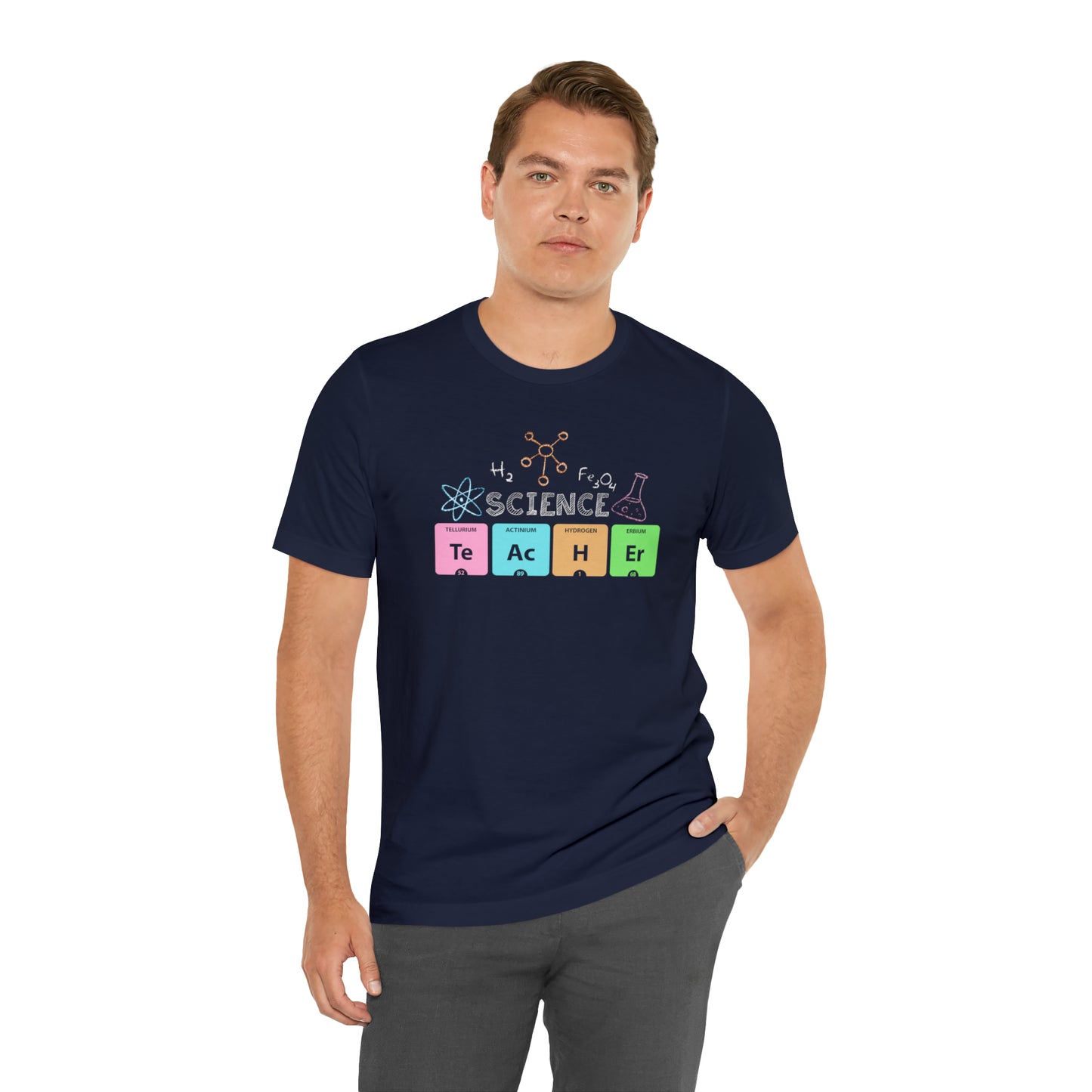 Science Teacher Elements Unisex Jersey Short Sleeve Tee