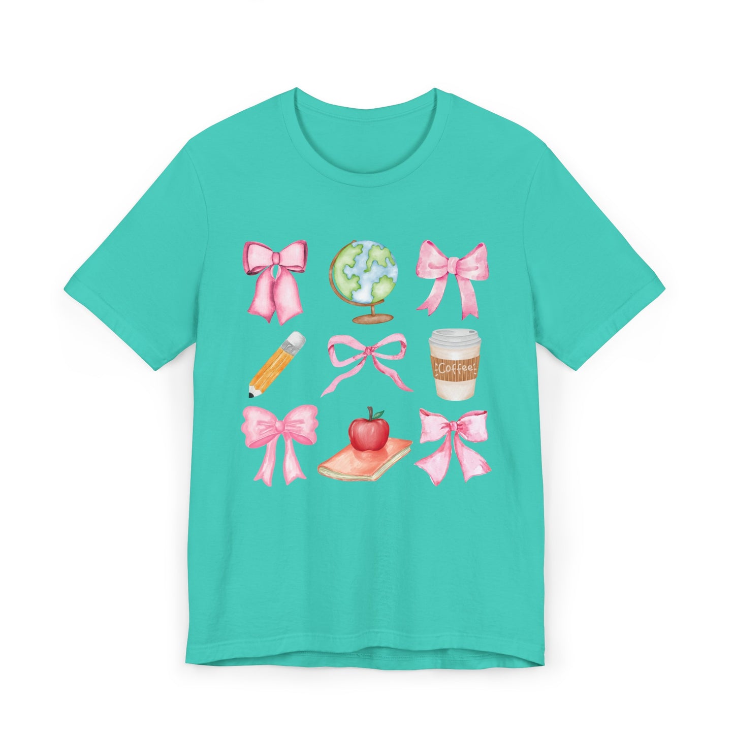 Teacher Coquette Bows Tee