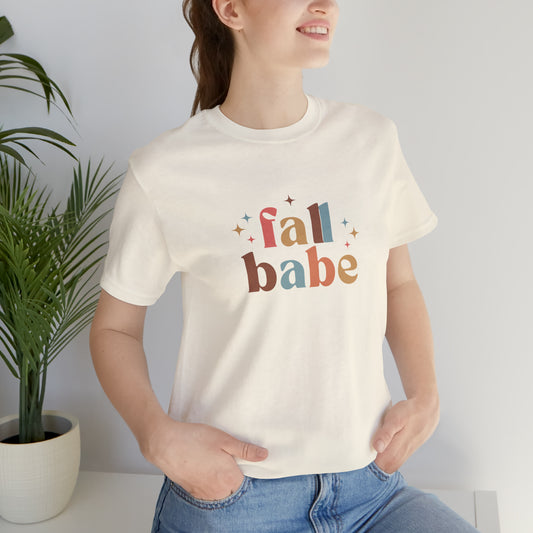 Fall Babe Unisex Jersey Short Sleeve Tee